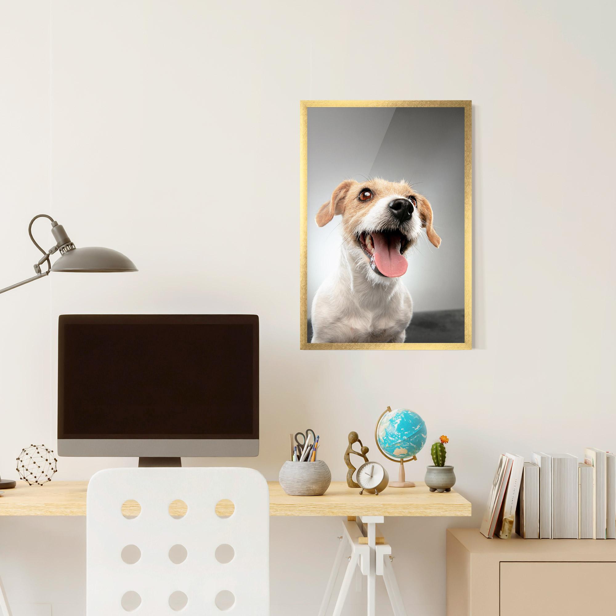 Рамкиран постер Jack Russell Terrier mockup 6