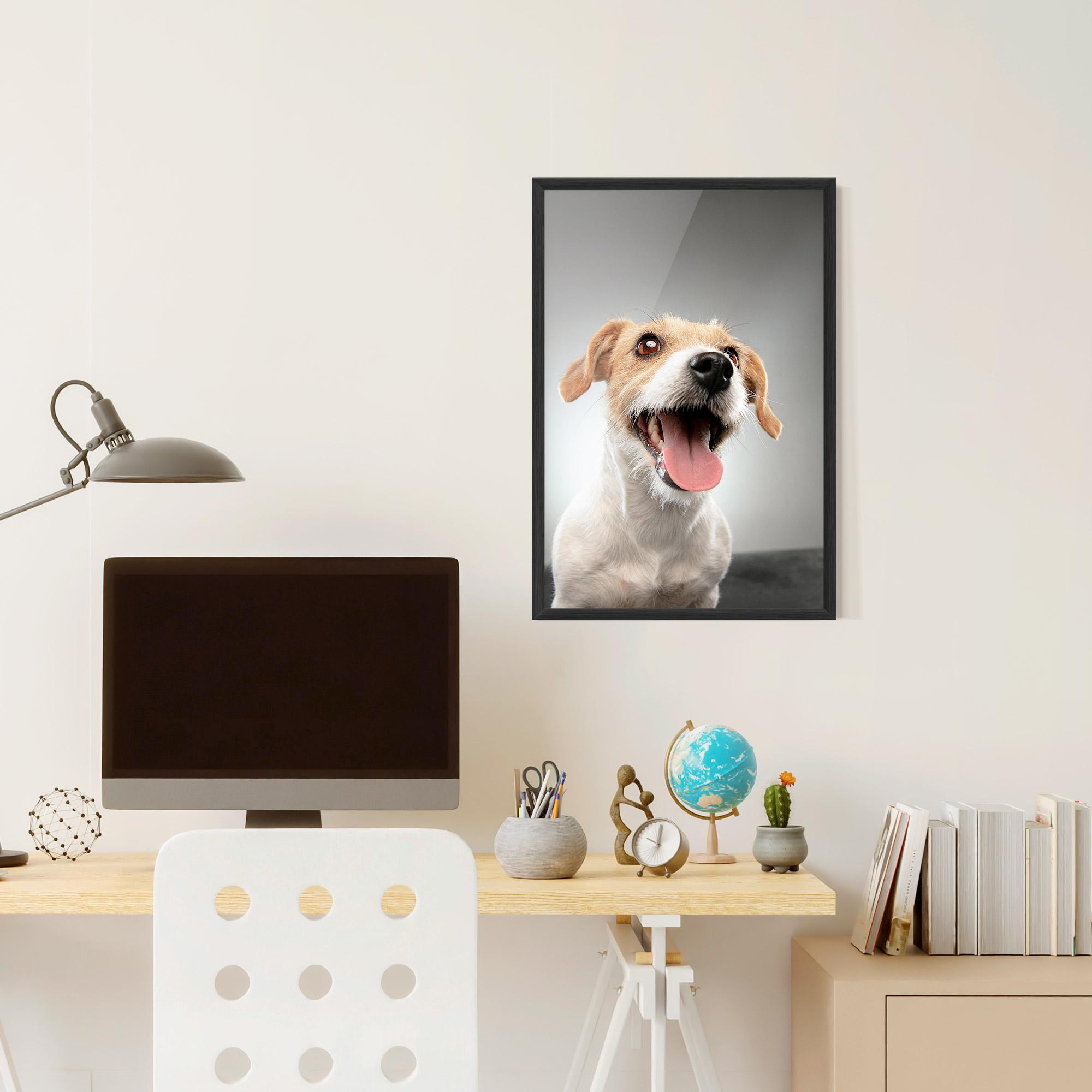 Рамкиран постер Jack Russell Terrier mockup 6