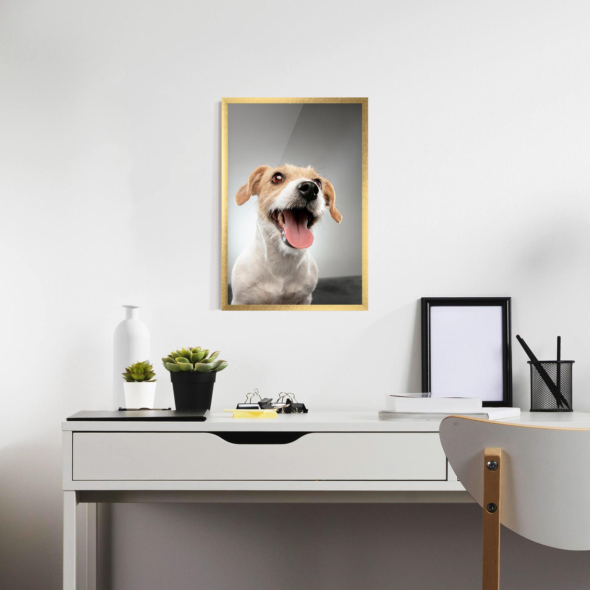 Рамкиран постер Jack Russell Terrier mockup 7