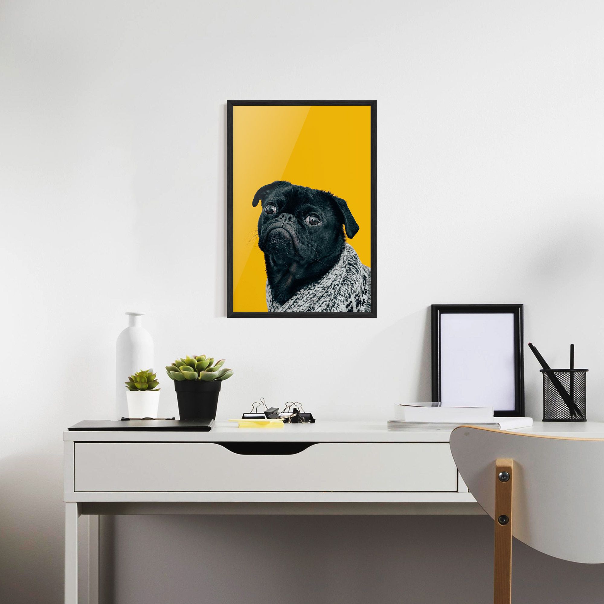 Black Pug mockup 7
