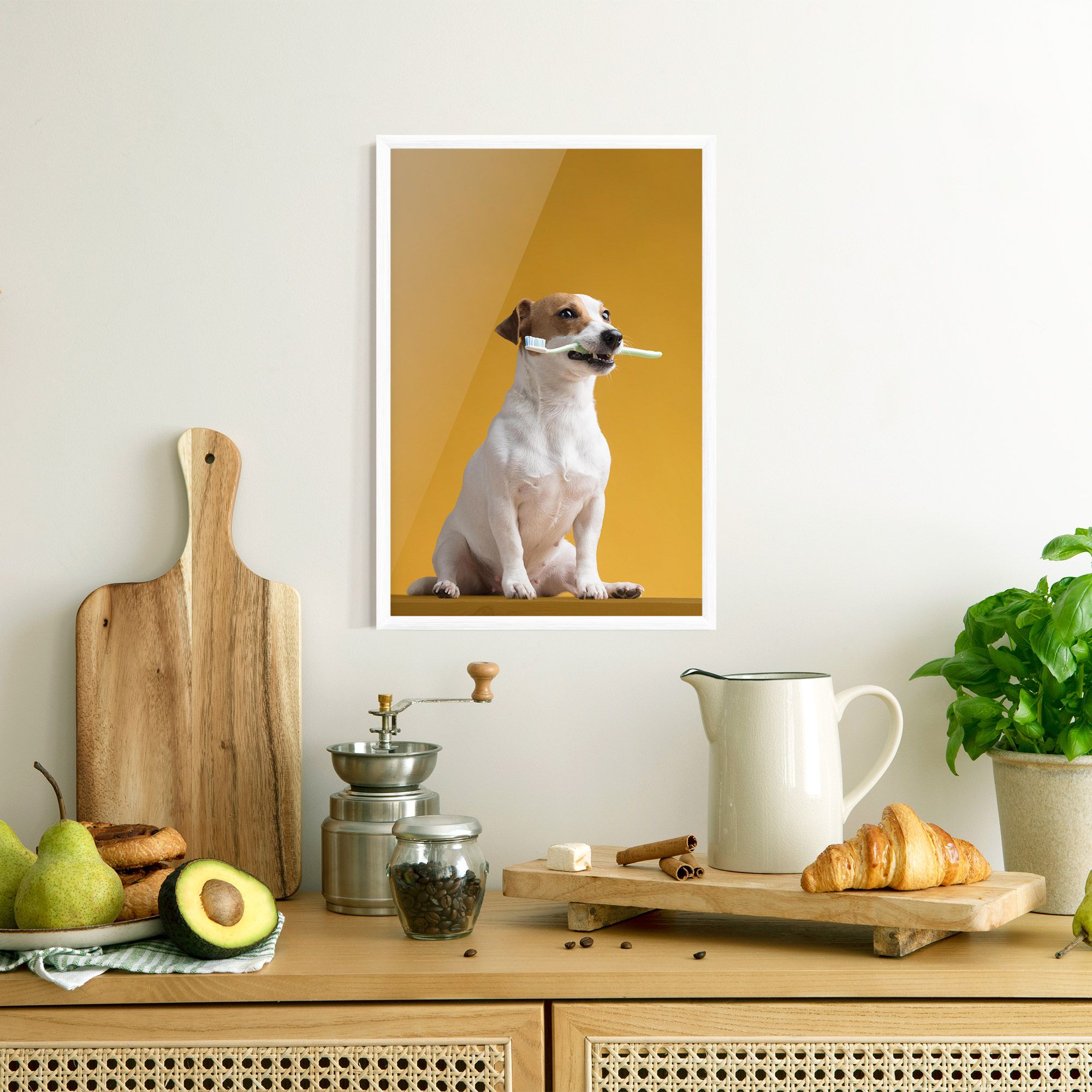 Toothbrush Dog mockup 8