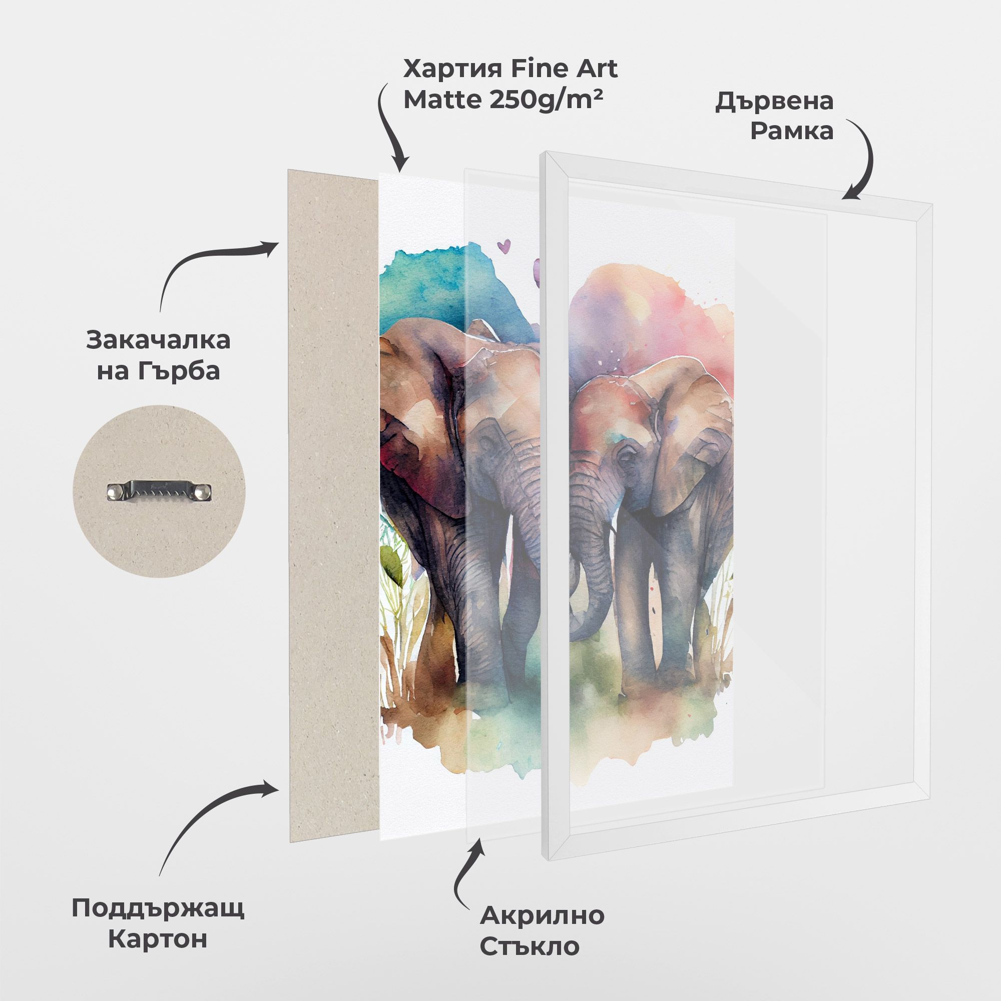 Watercolor Love mockup 1