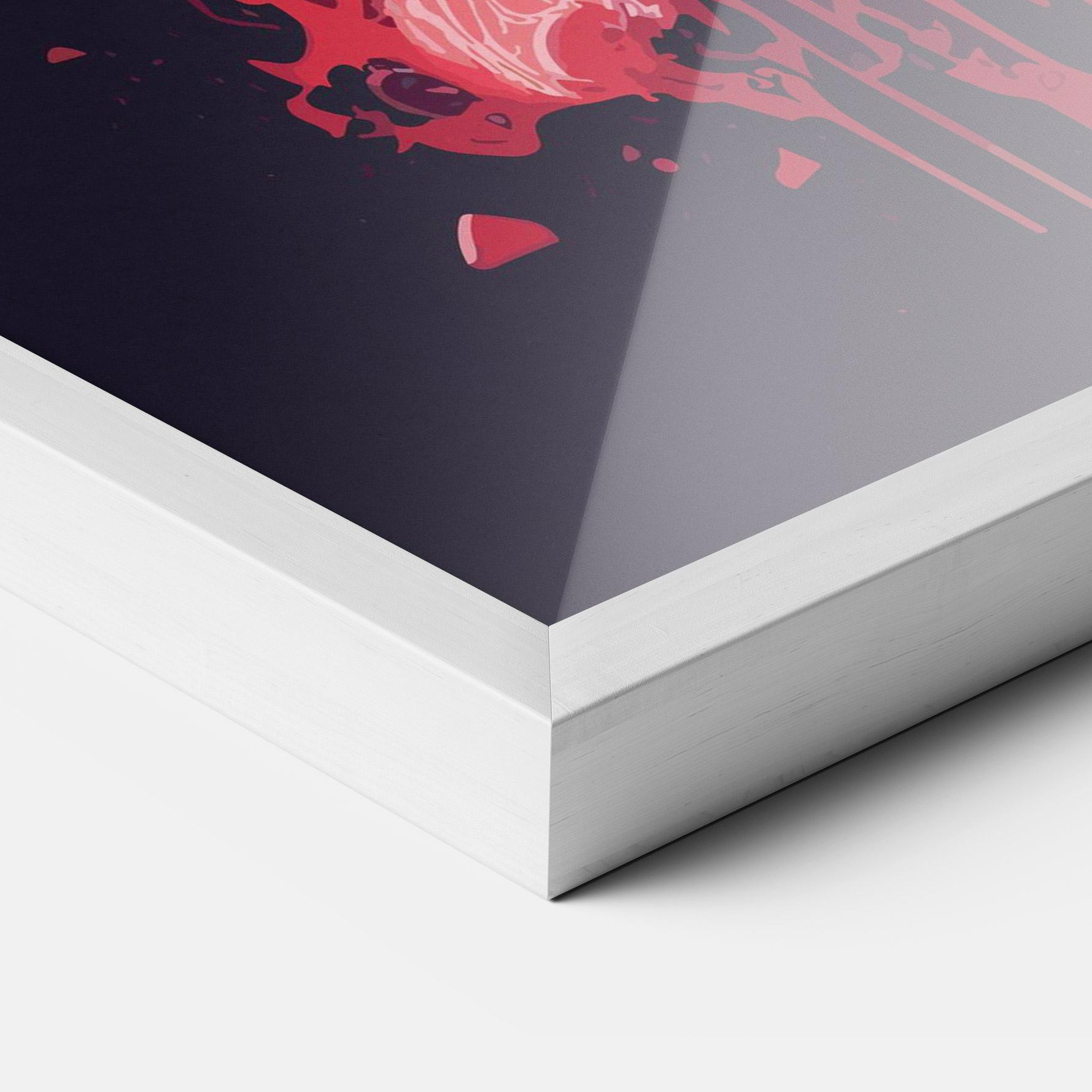 Рамкиран постер Bloody Elephant mockup 3