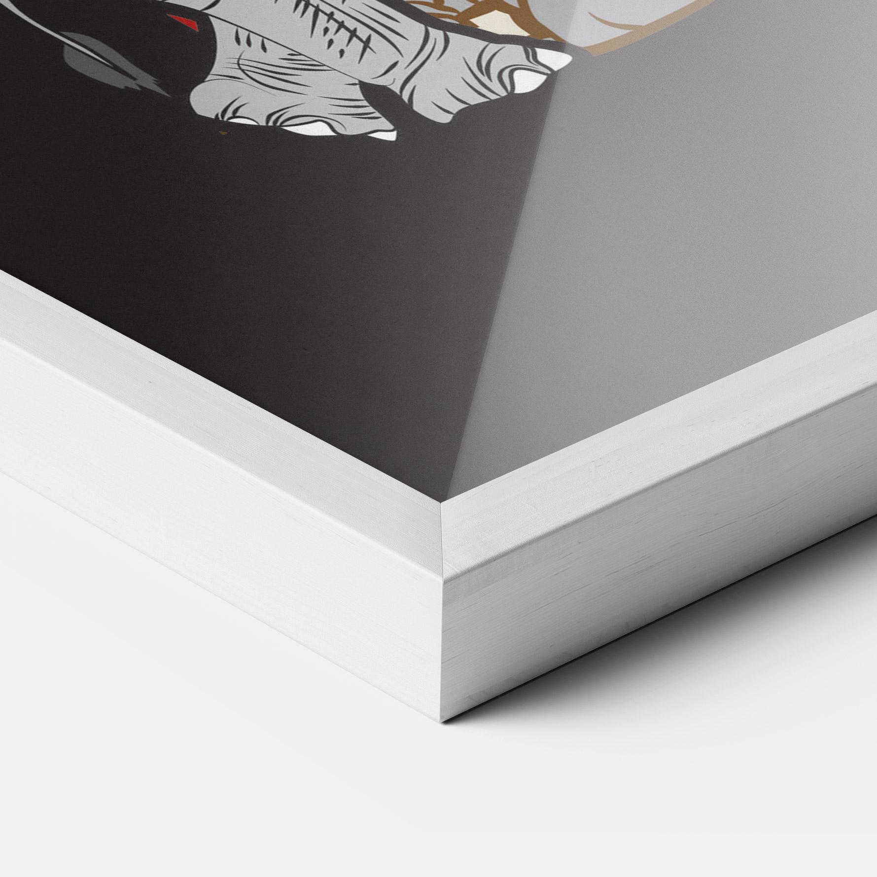 Рамкиран постер Three Elephant mockup 3