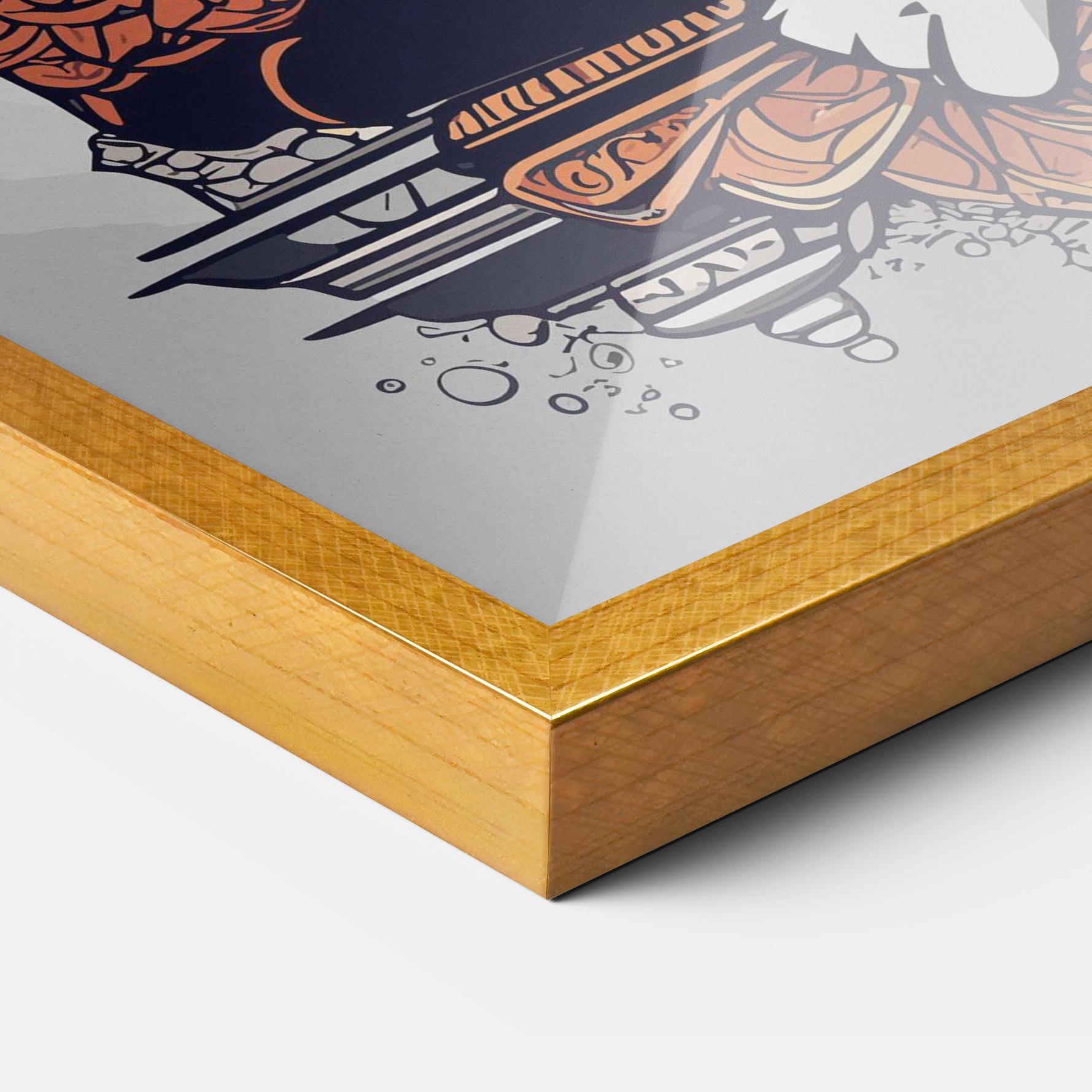 Рамкиран постер Chaturthi Grey mockup 3