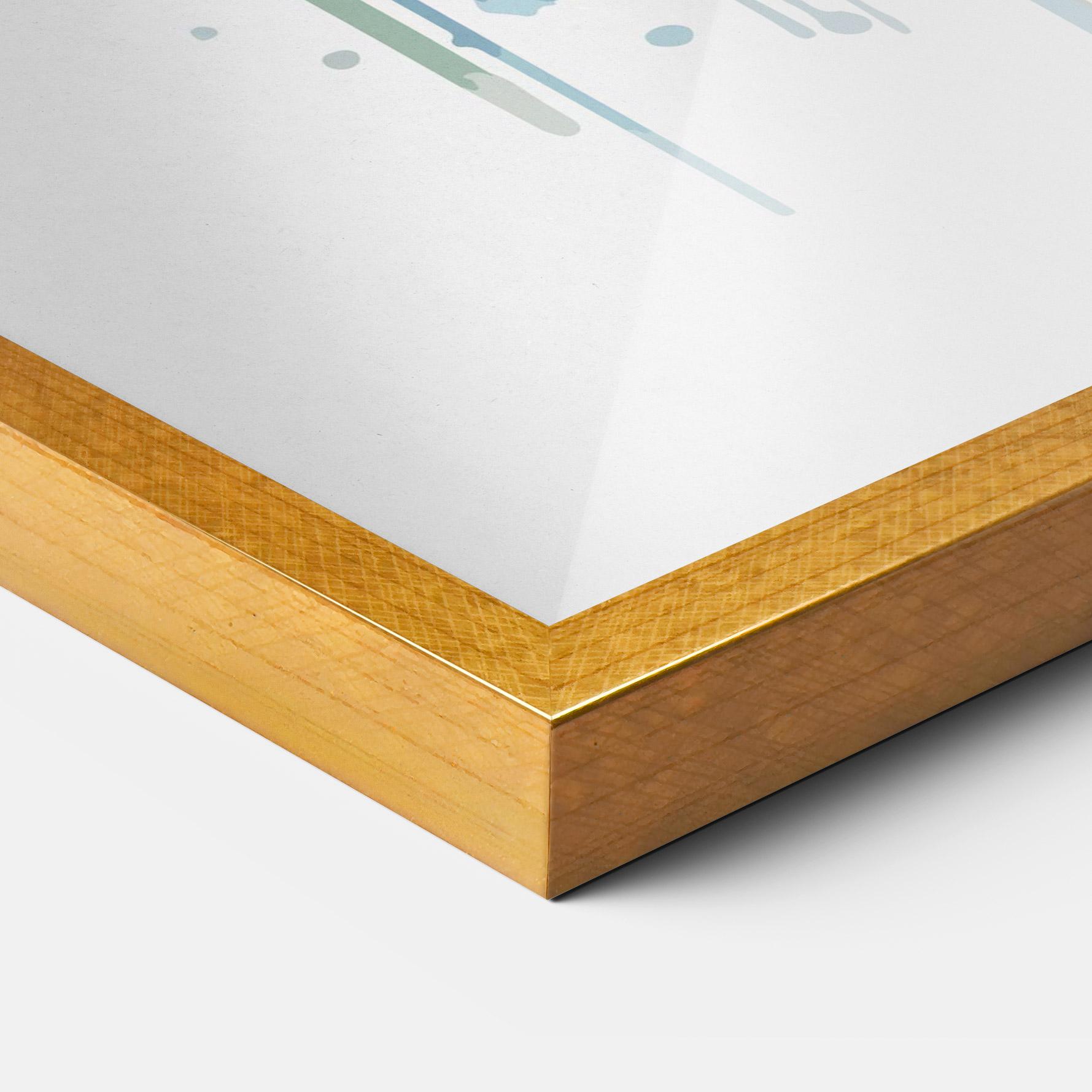 Рамкиран постер Safari Animal Art mockup 3