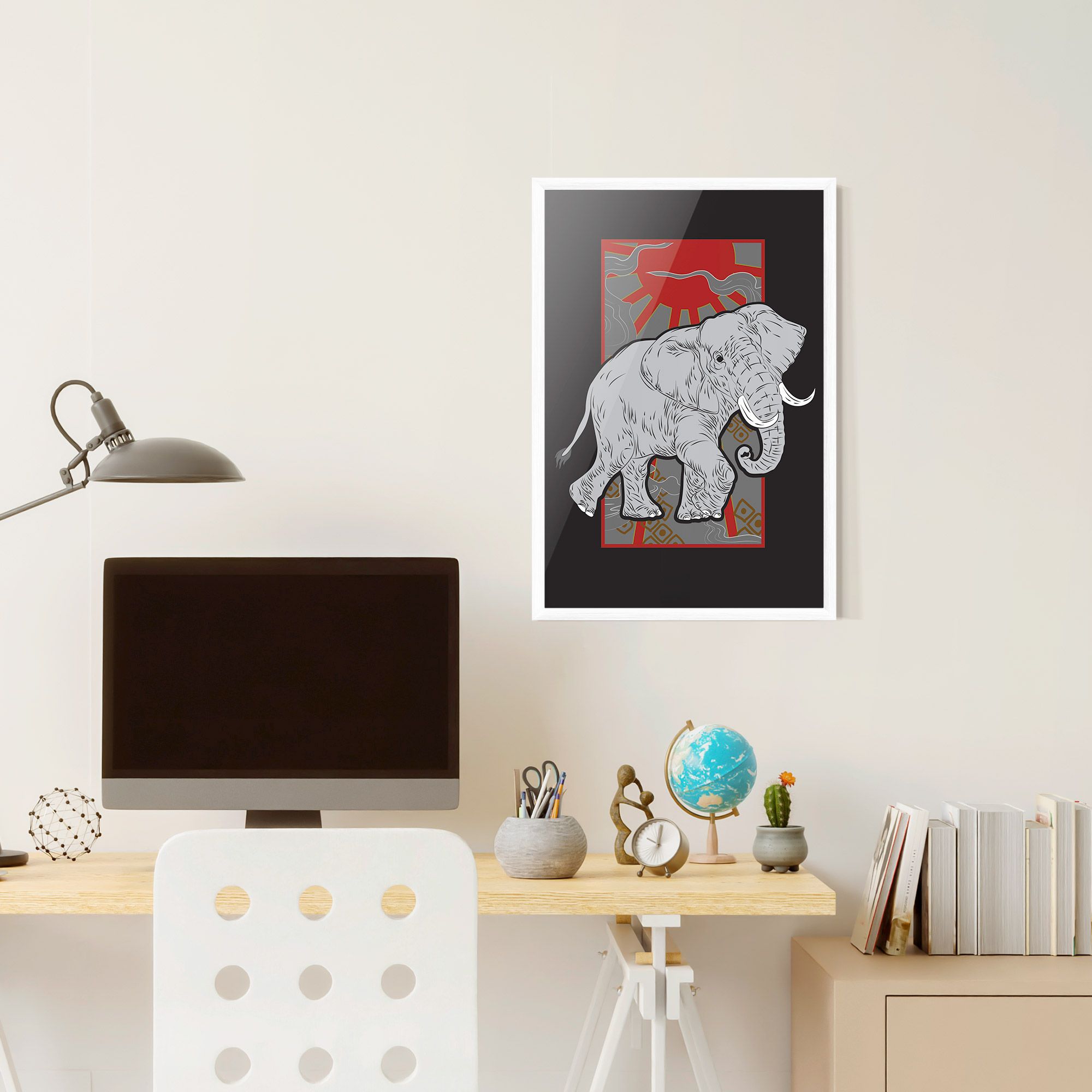 Asian Elephant mockup 6