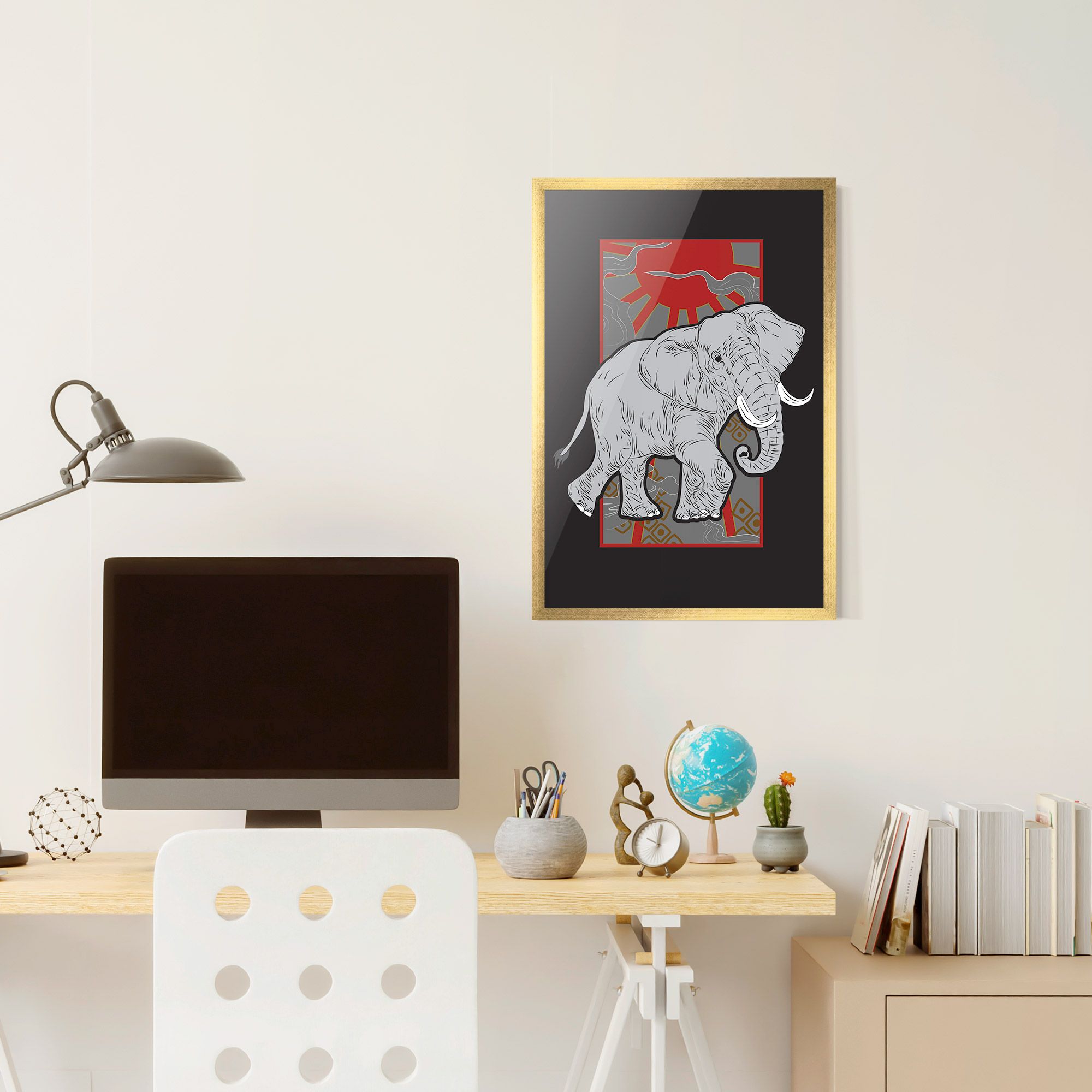 Asian Elephant mockup 6