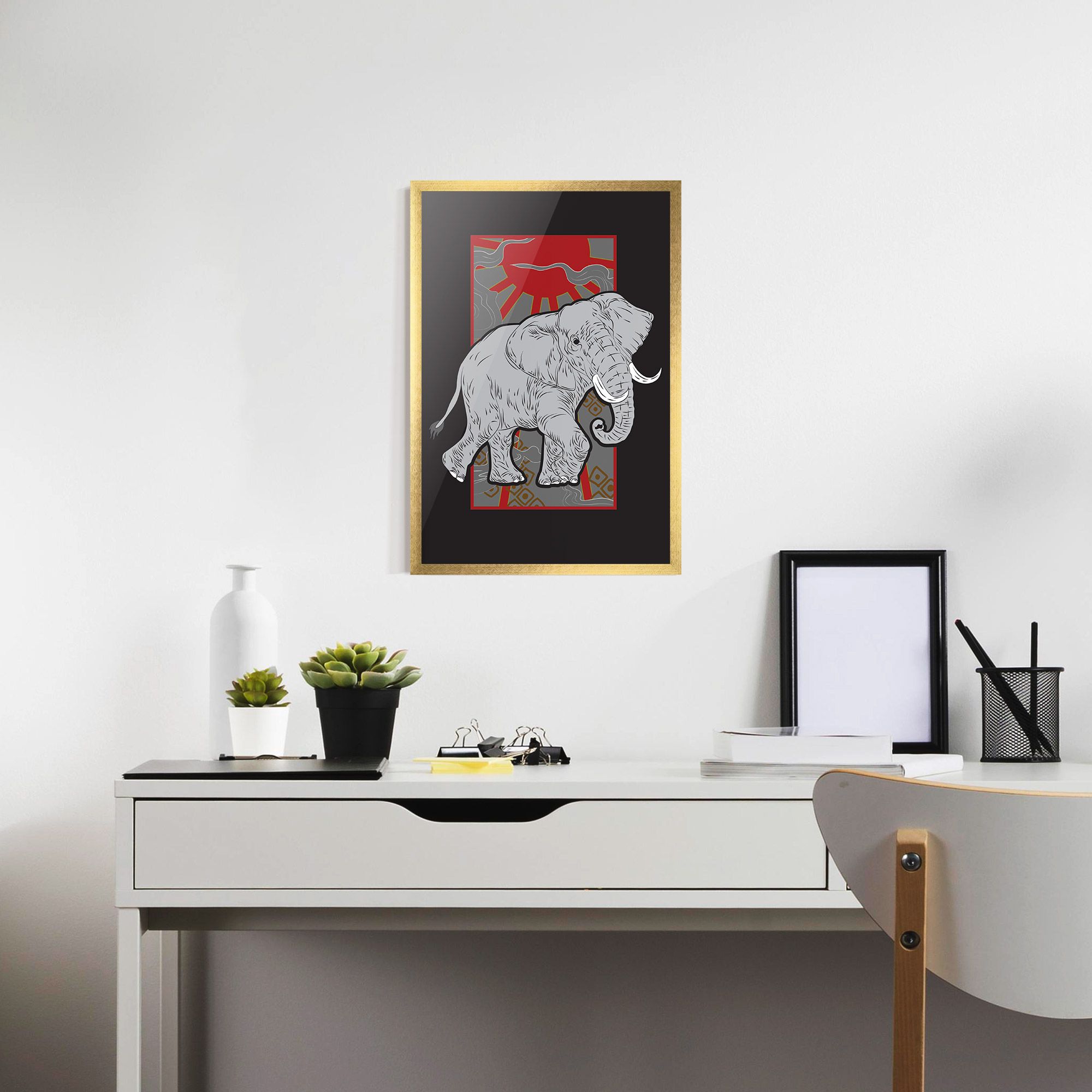 Asian Elephant mockup 7