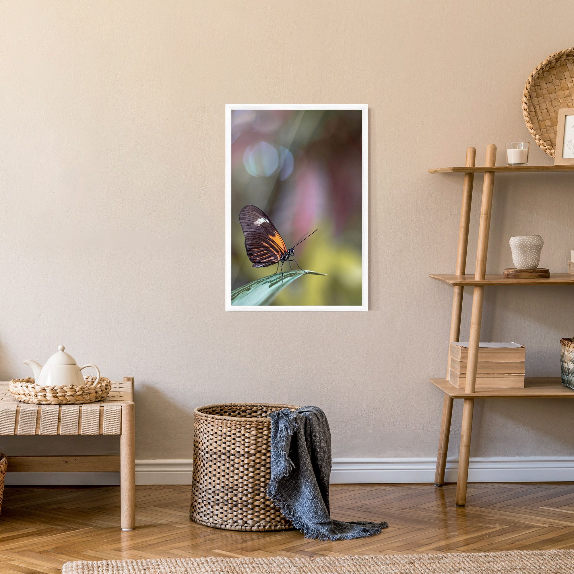 Dark Purple Butterfly mockup 9