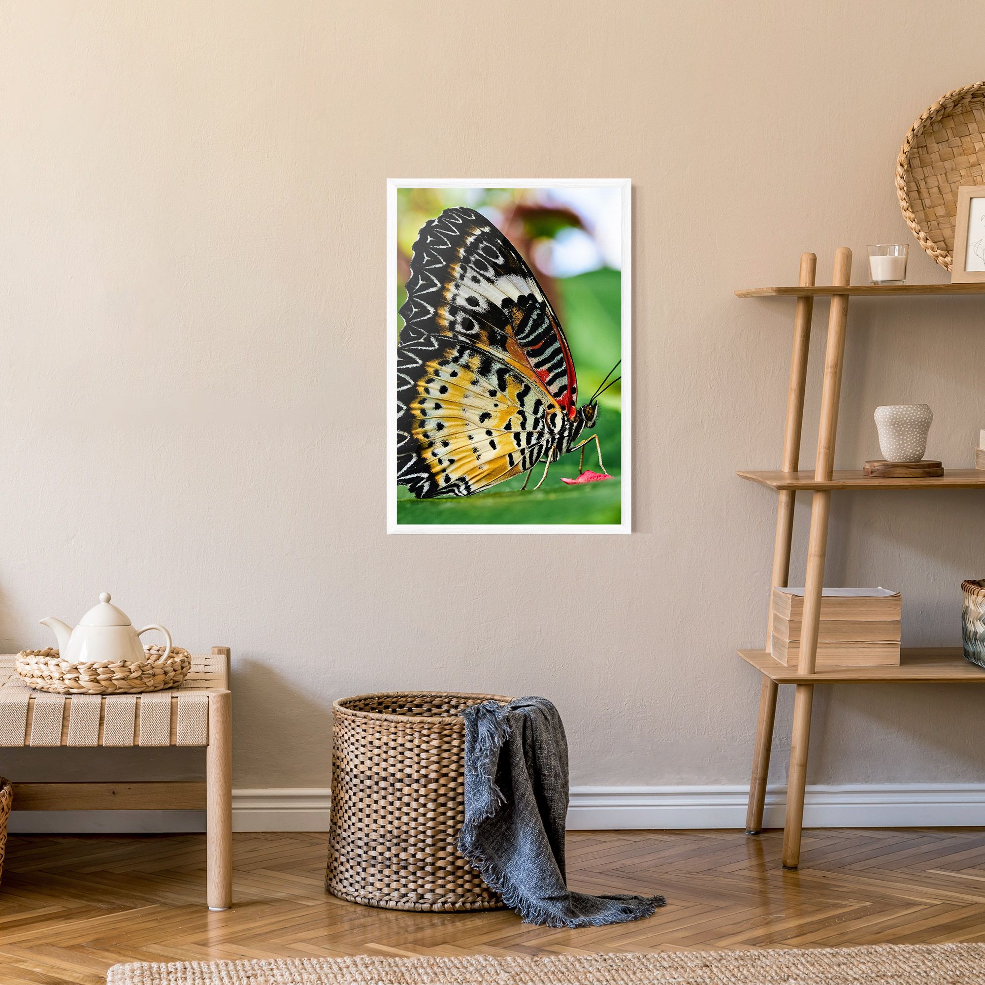 Pretty Colorful Butterfly mockup 9