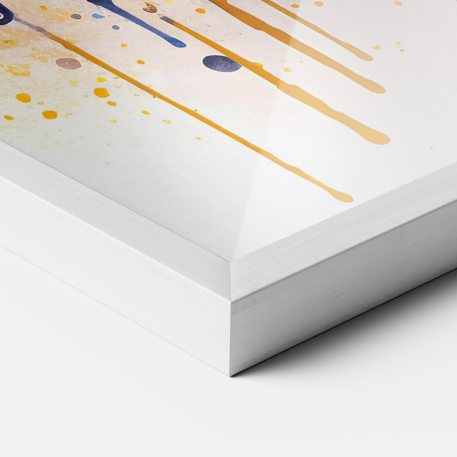 Рамкиран постер Watercolor Butterfly mockup 3