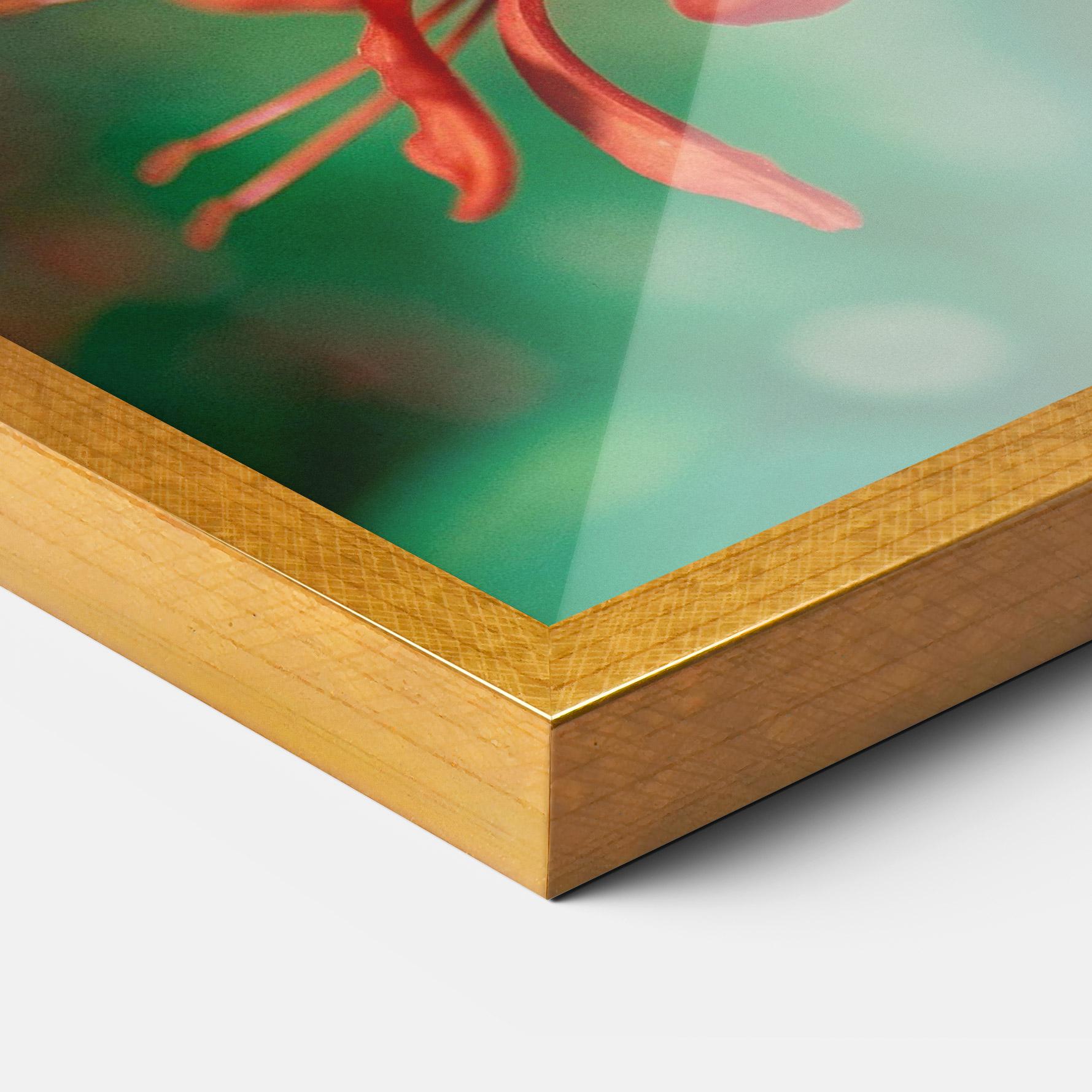 Рамкиран постер Small Orange Butterfly mockup 3