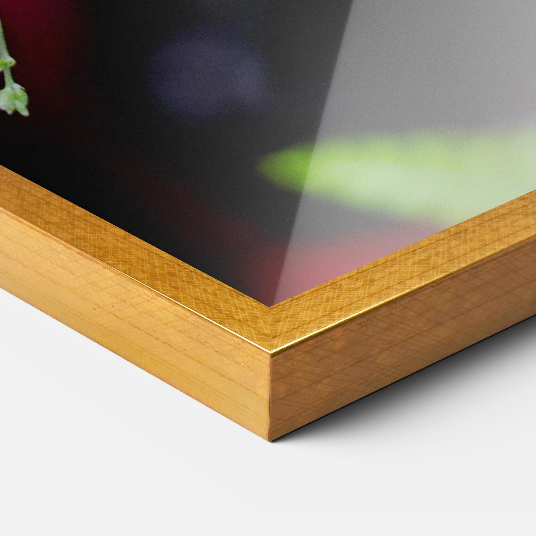 Рамкиран постер Strong Orange Butterfly mockup 3