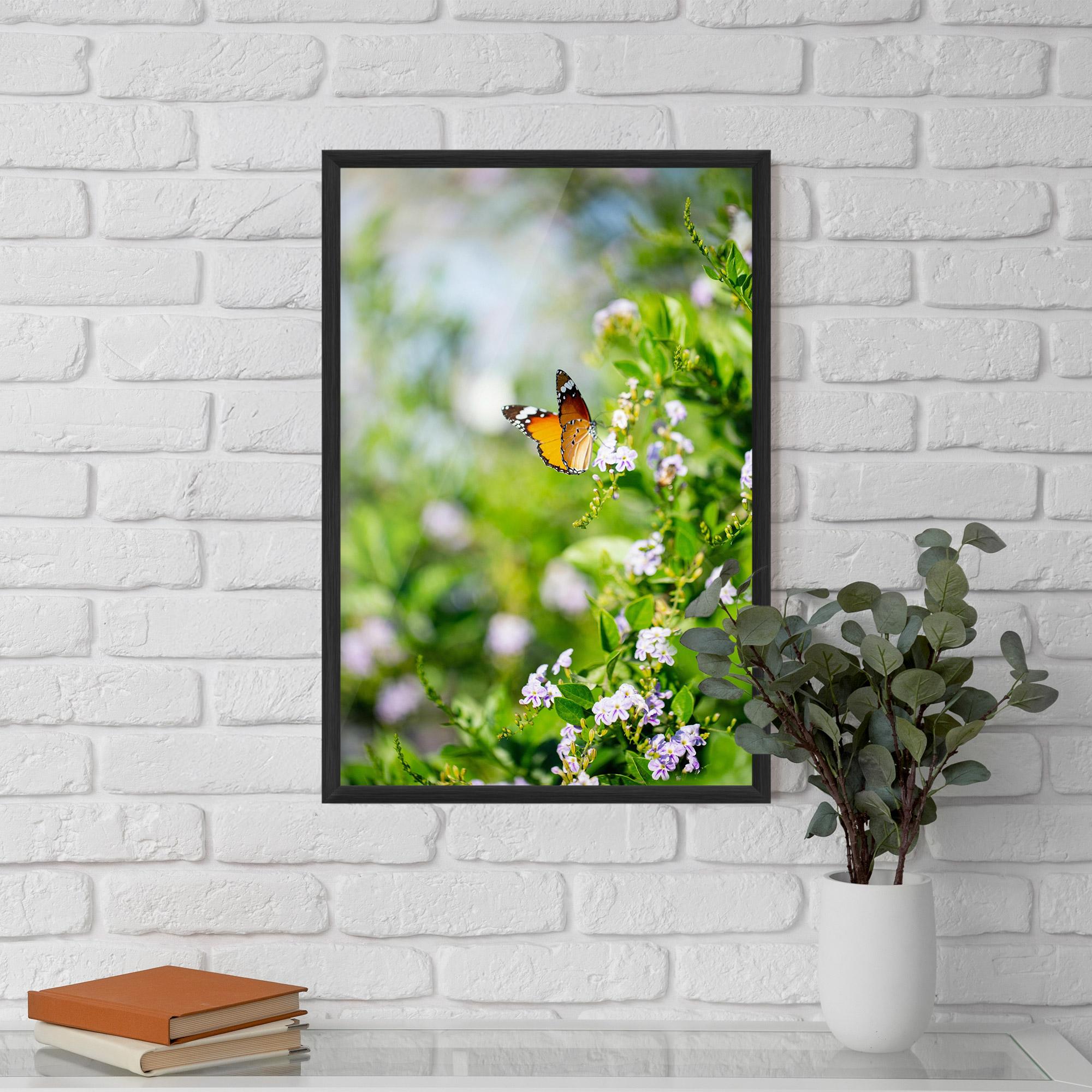 Рамкиран постер Little Orange Elephant mockup 5