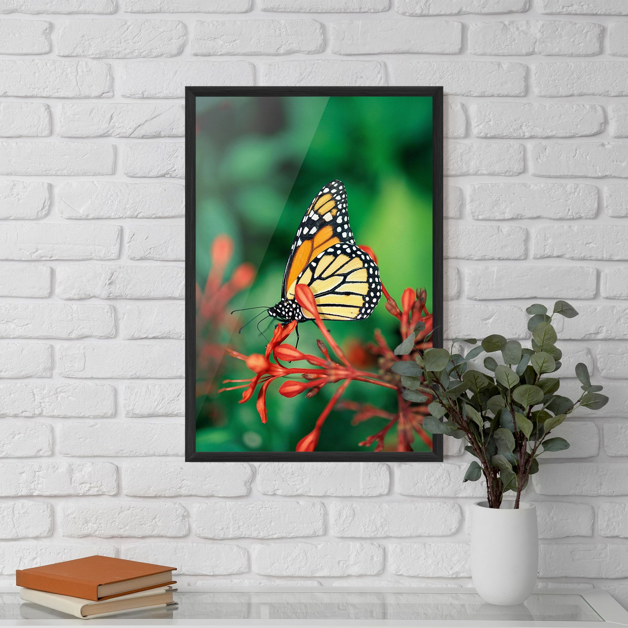 Small Orange Butterfly mockup 5