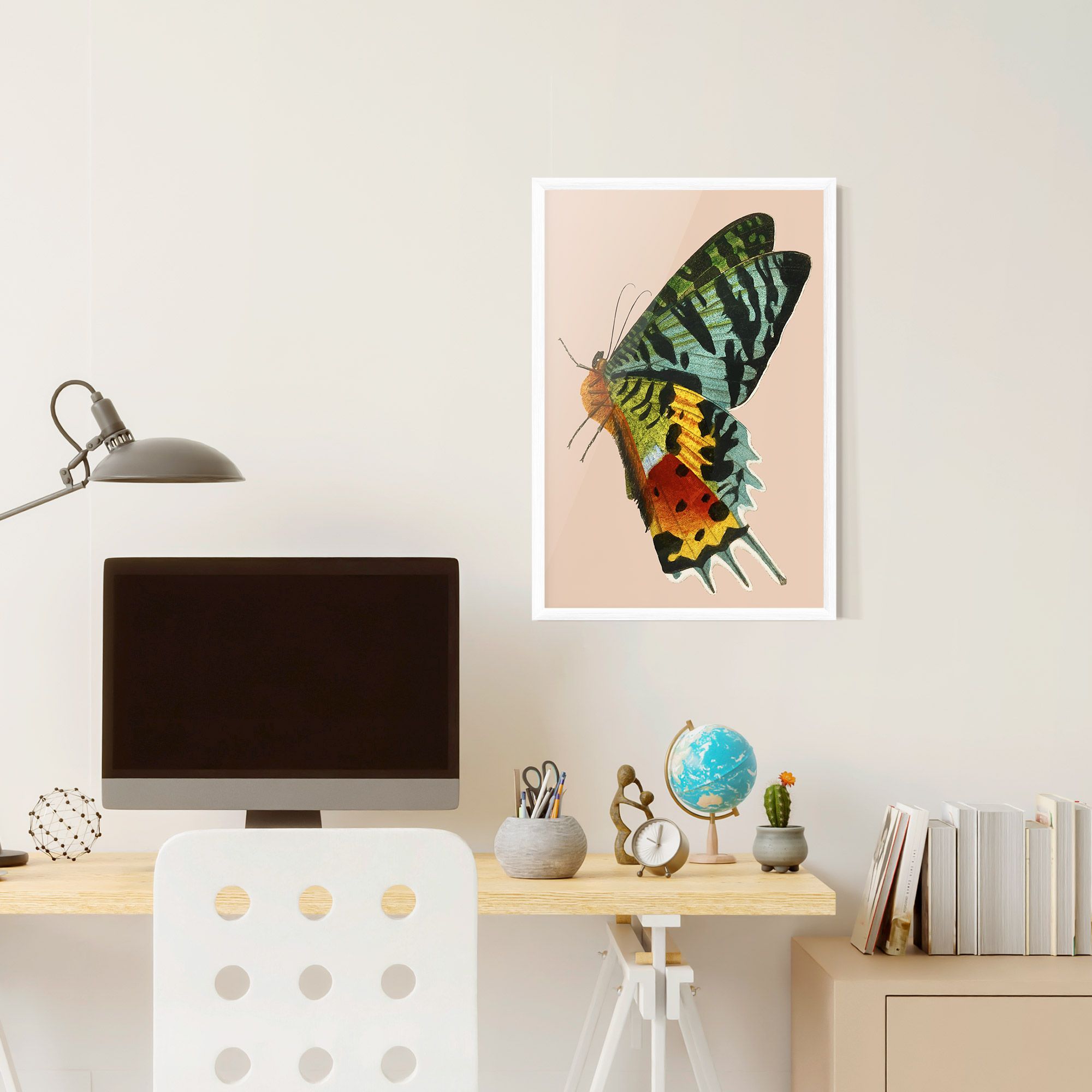 Butterfly On Pink mockup 6