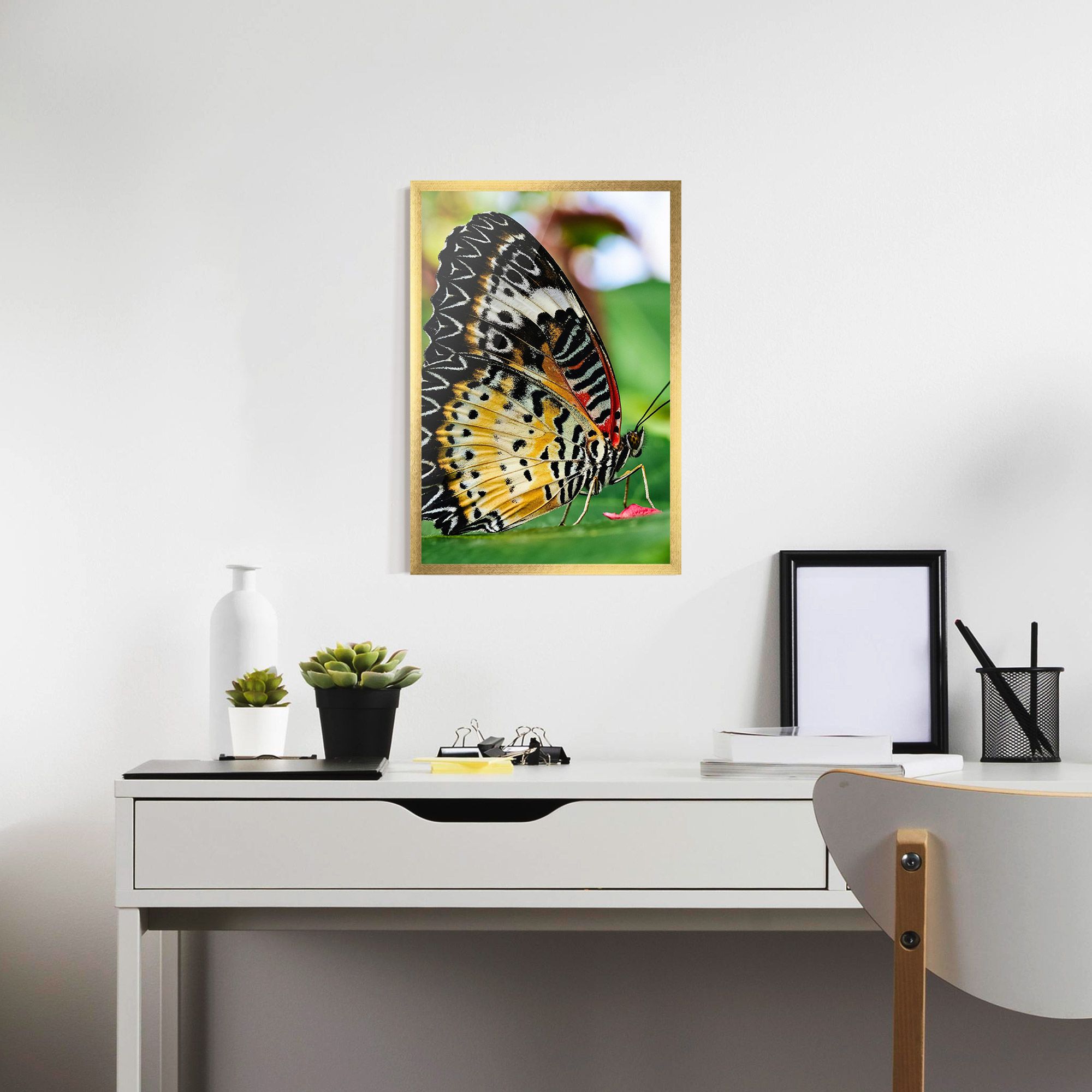 Pretty Colorful Butterfly mockup 7