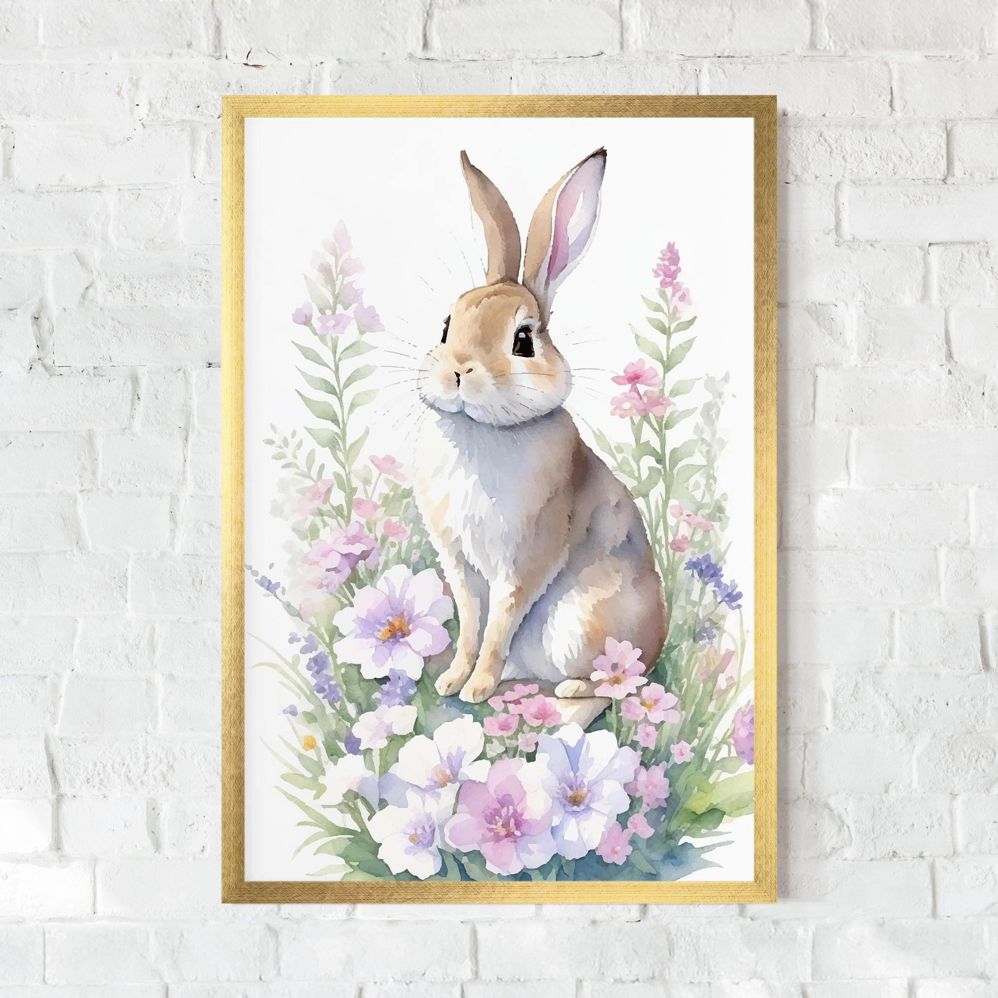 Pretty Cute Bunny mockup 0