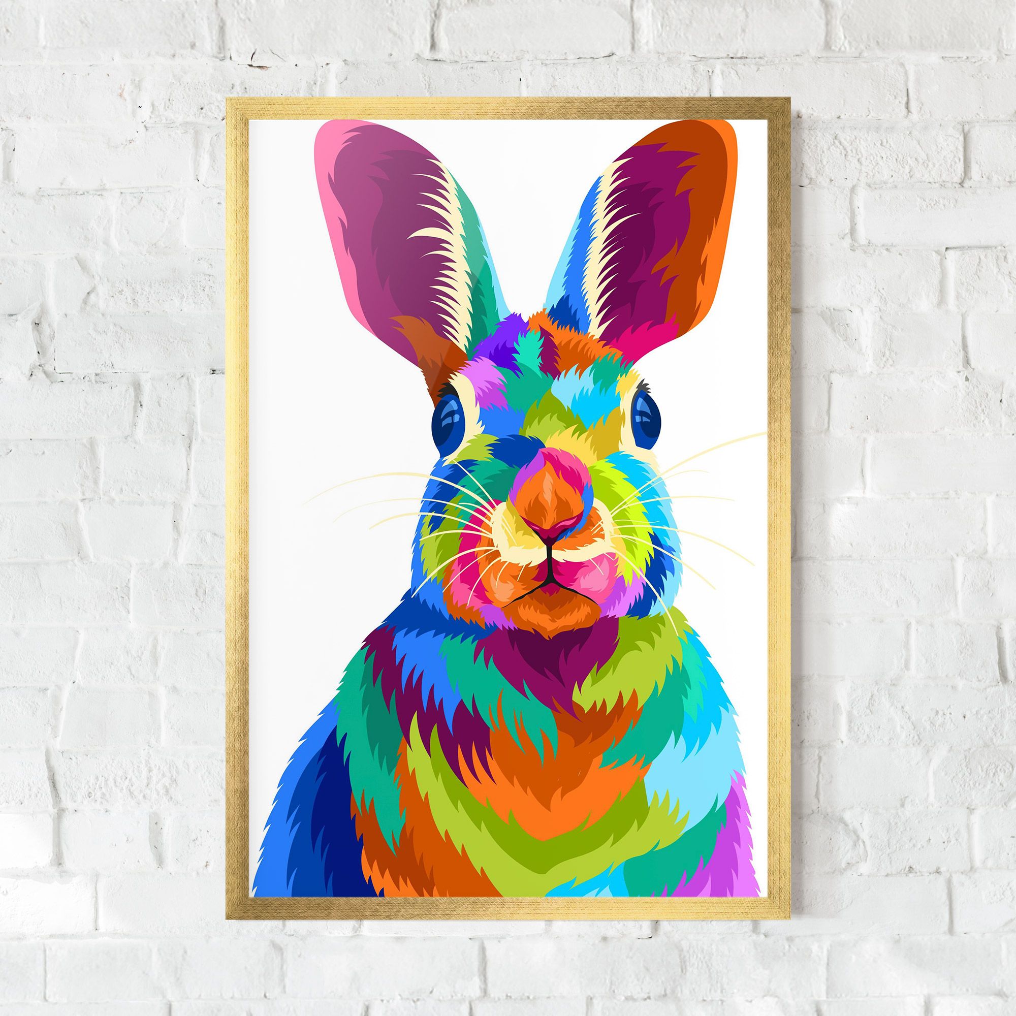 Rabbit Art Style mockup 0