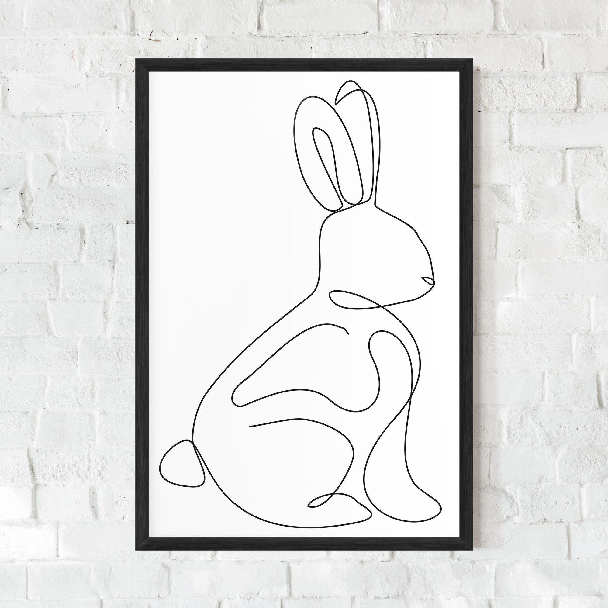 Cute Rabbit mockup 0