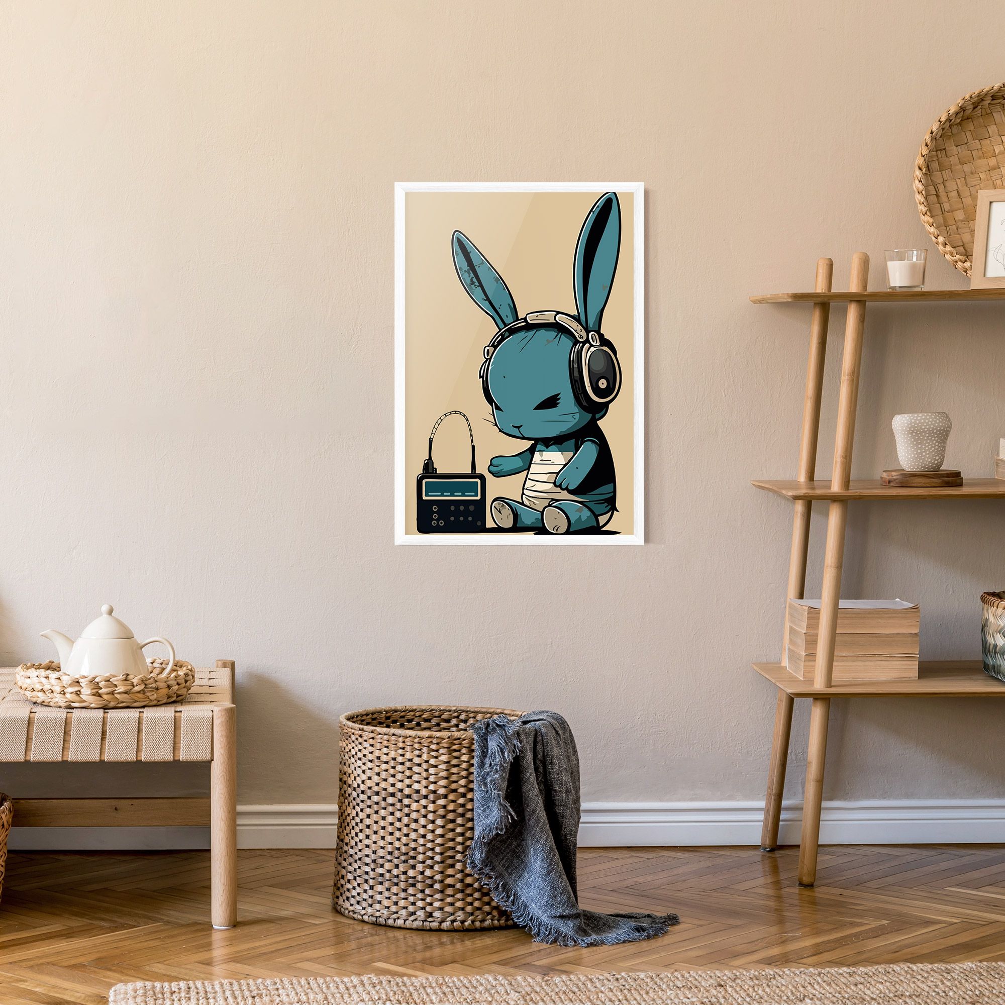 Blue Baby Bunny mockup 9
