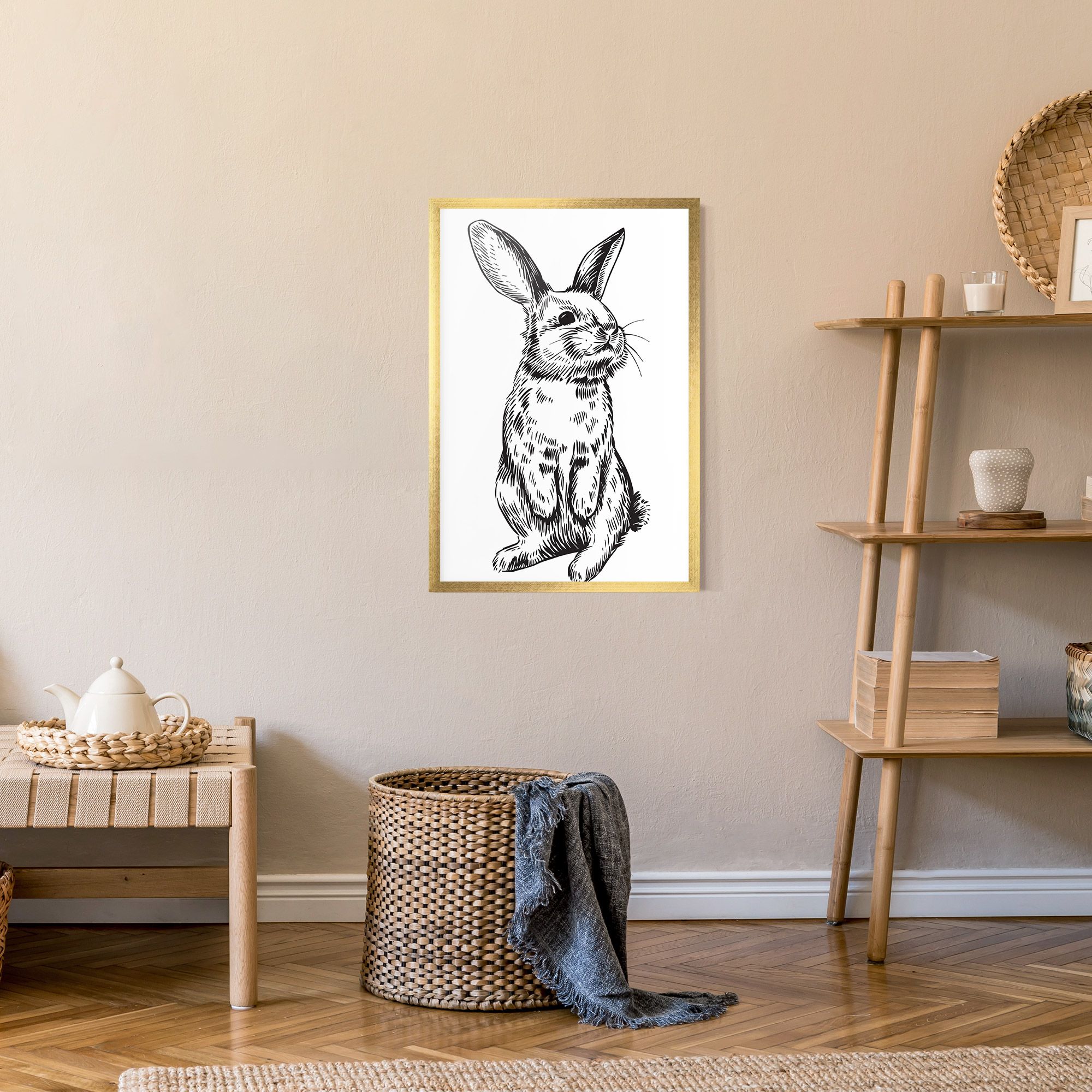 Cute Bunny mockup 9