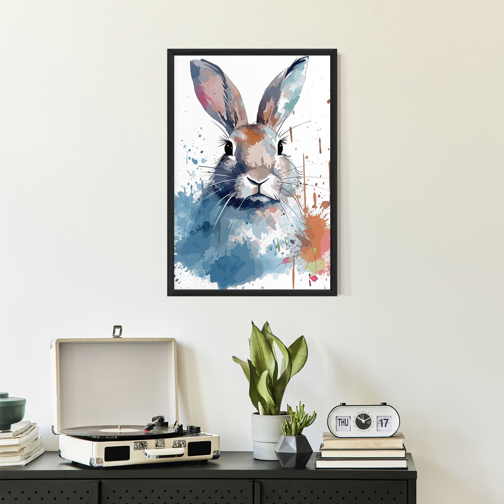 Bunny Art Splash mockup 2