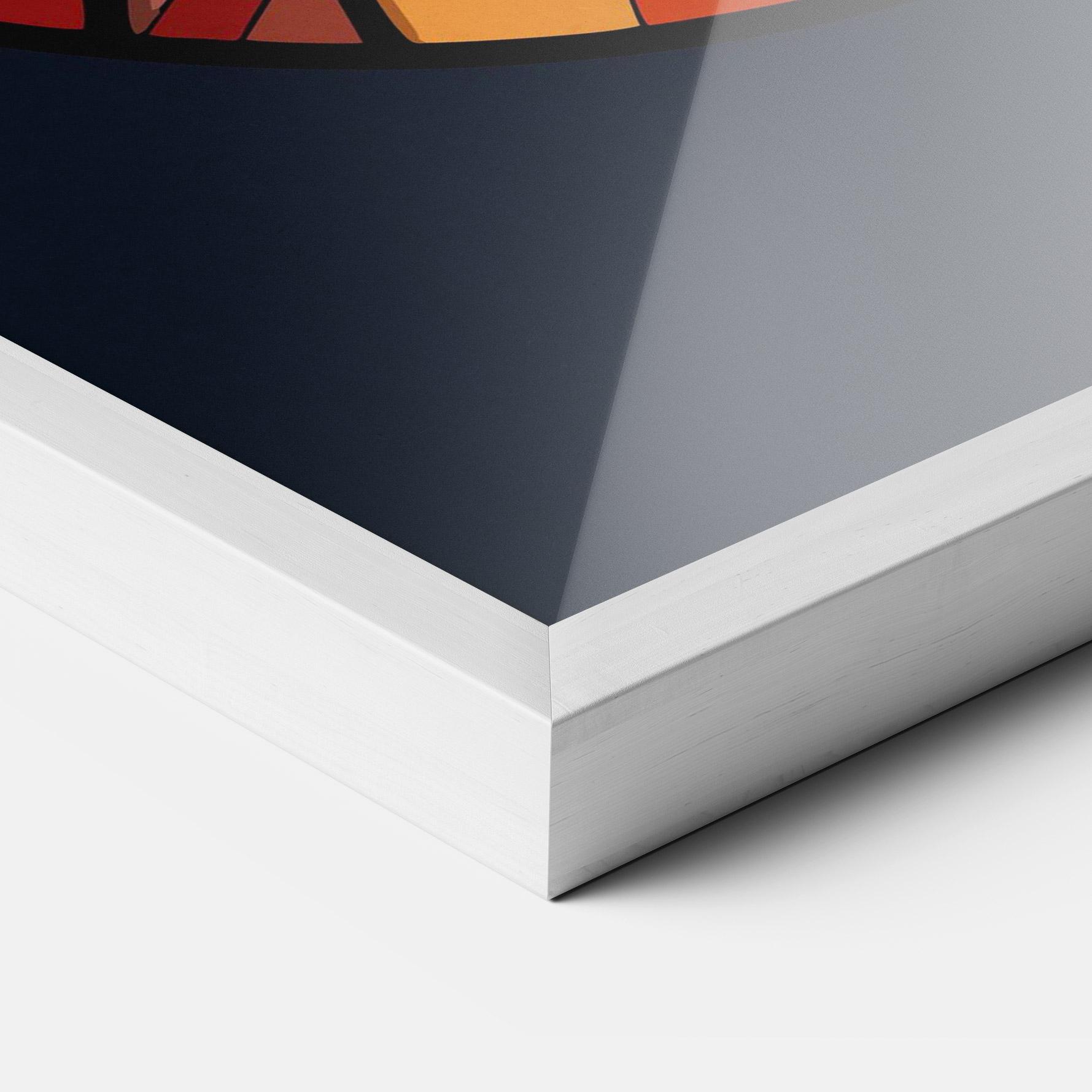 Рамкиран постер Bunny mockup 3