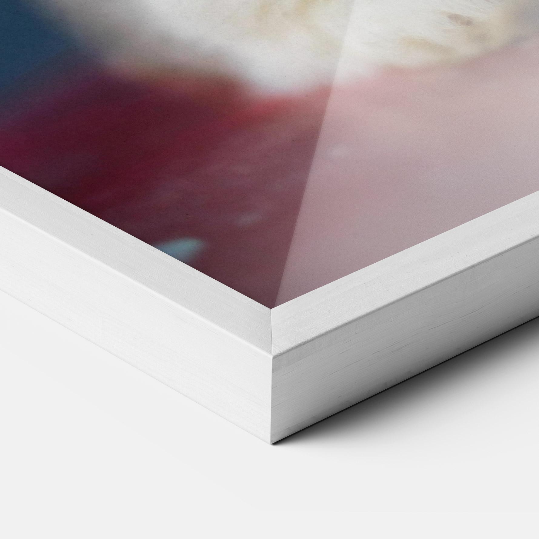 Рамкиран постер Cute Grey Bunny mockup 3