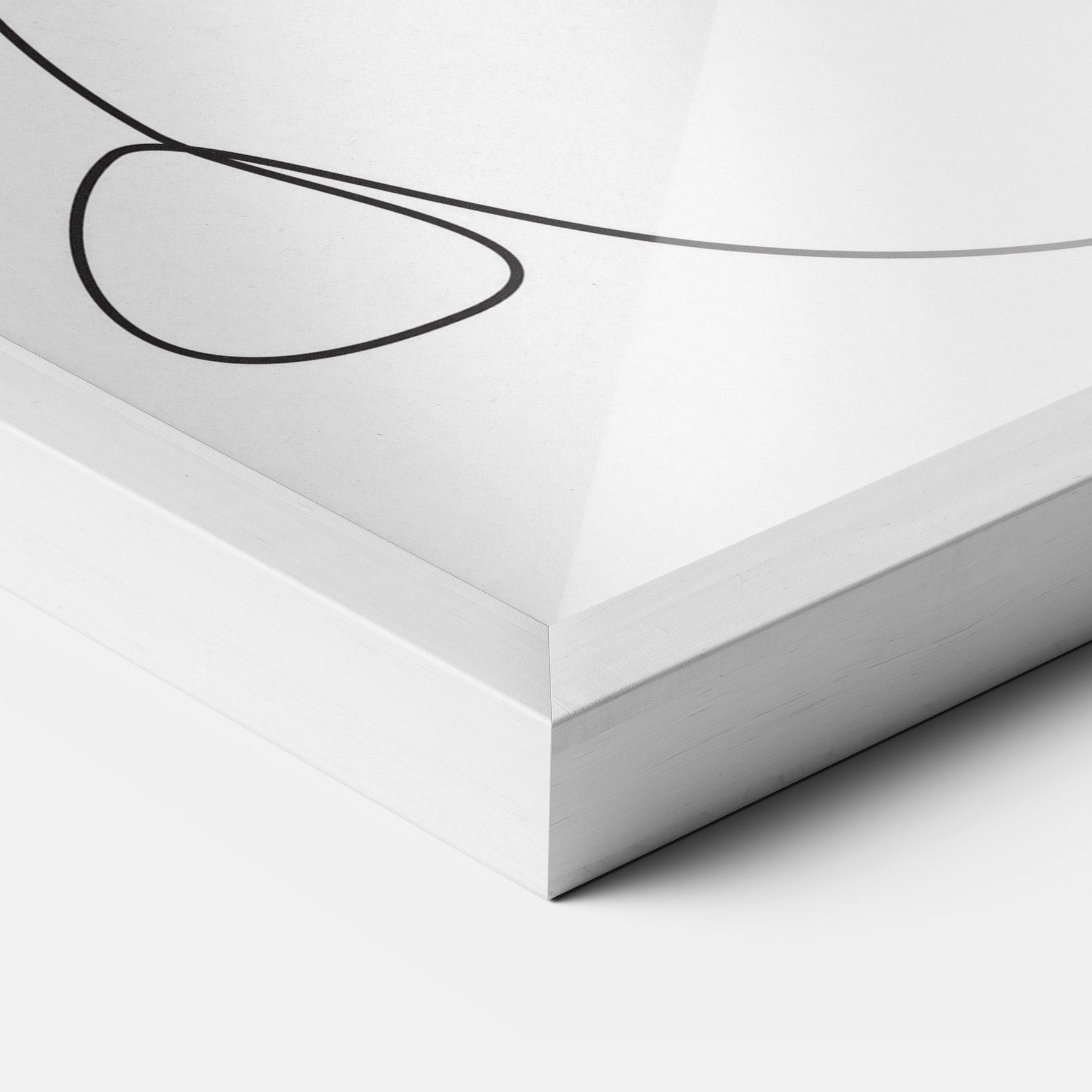 Рамкиран постер Cute Rabbit mockup 3