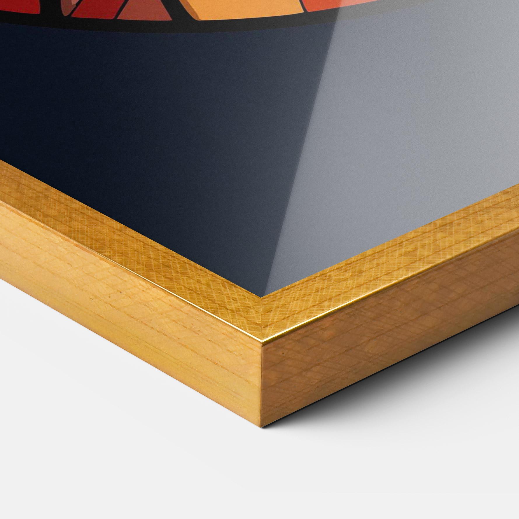 Рамкиран постер Bunny mockup 3