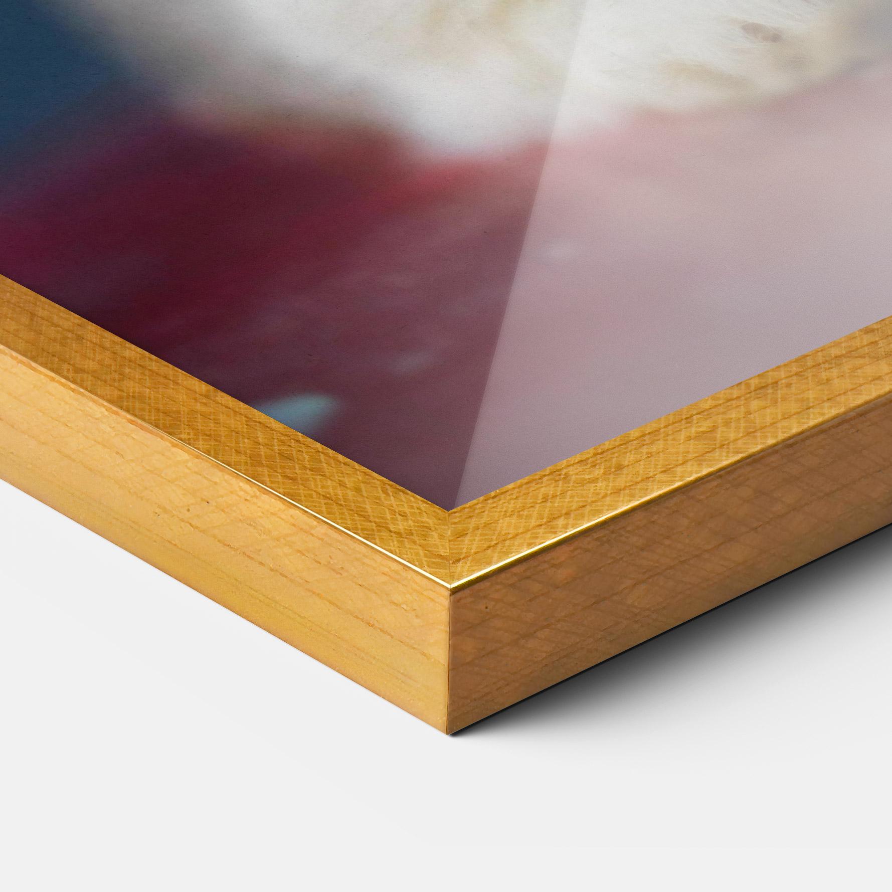 Рамкиран постер Cute Grey Bunny mockup 3