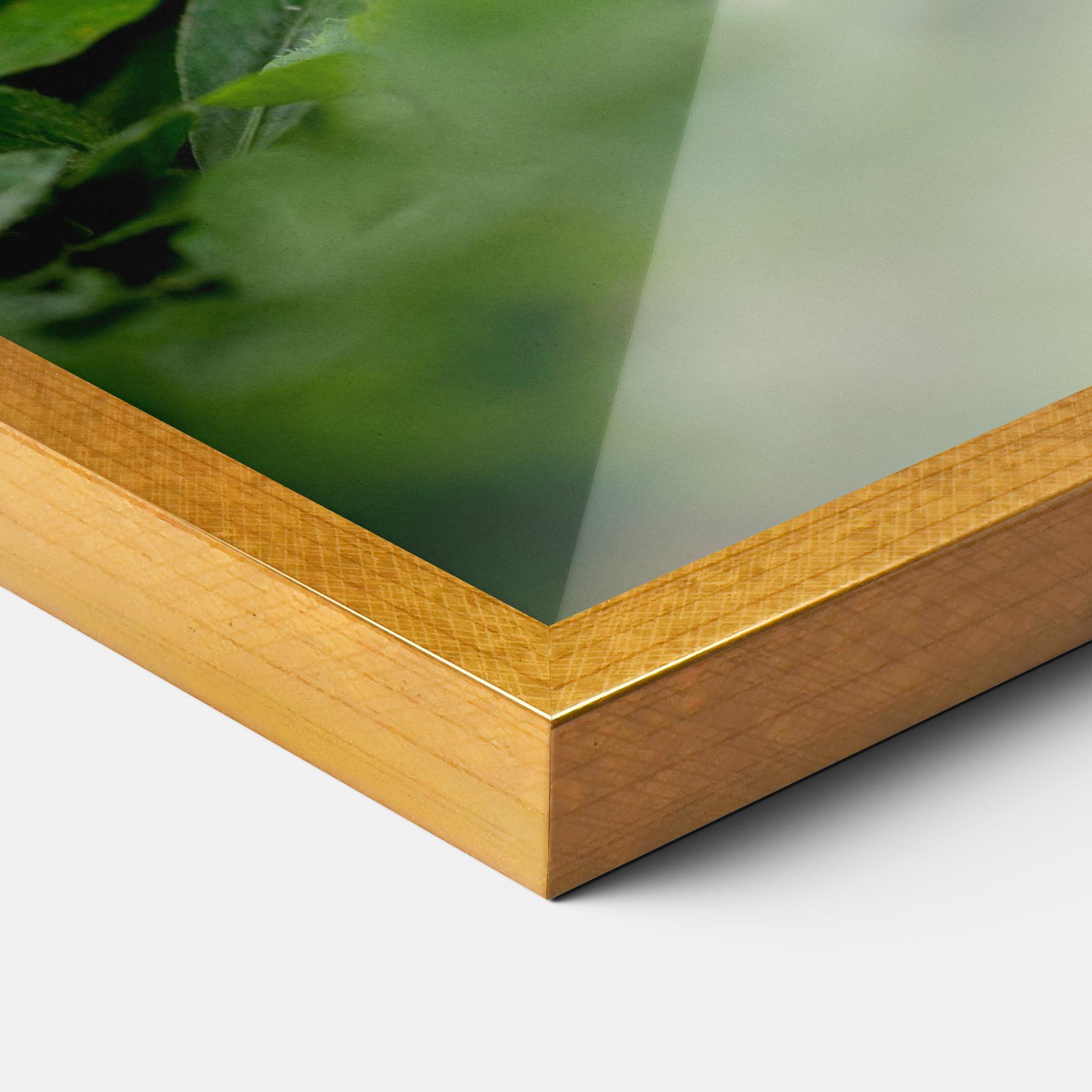 Рамкиран постер White Black Bunny mockup 3