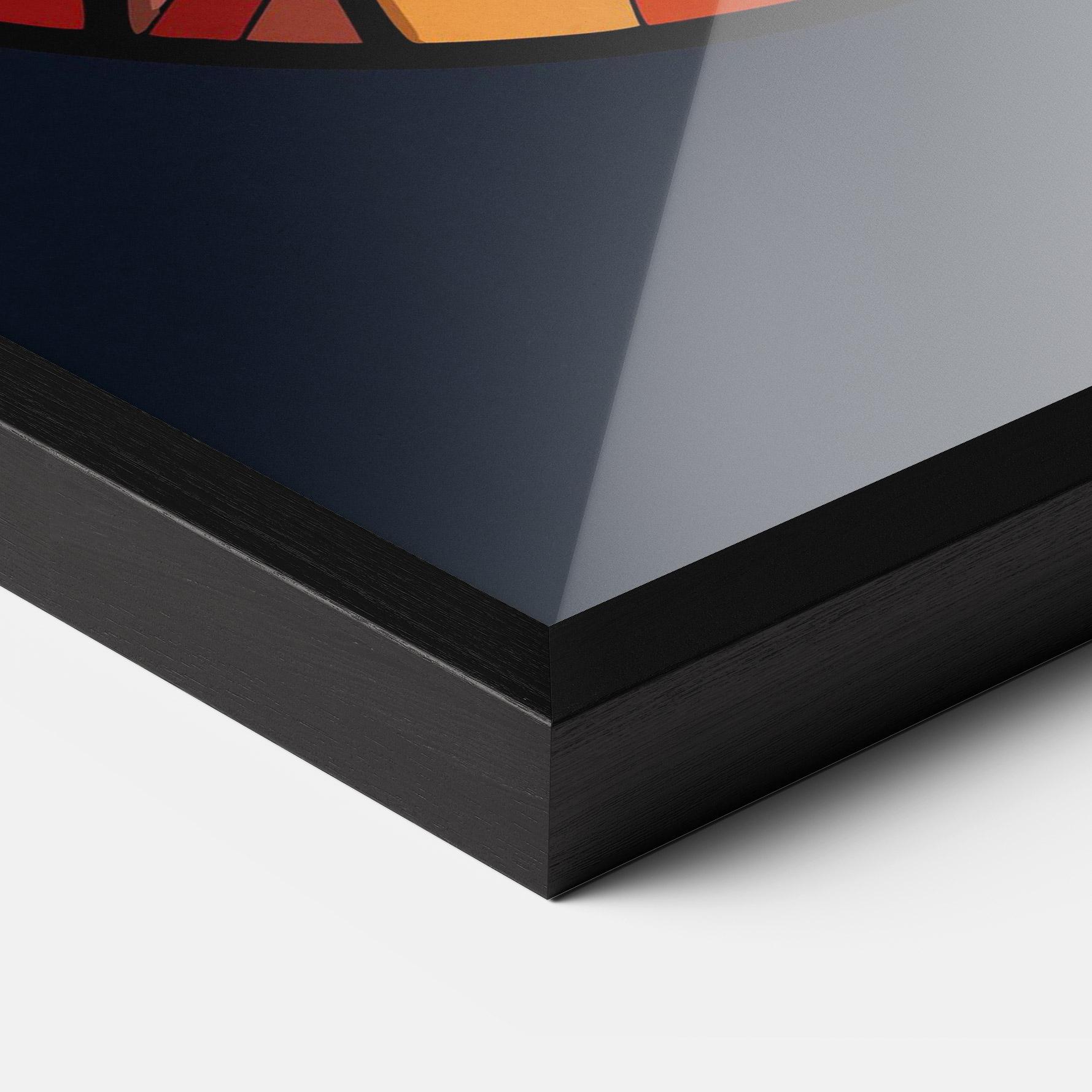 Рамкиран постер Bunny mockup 3