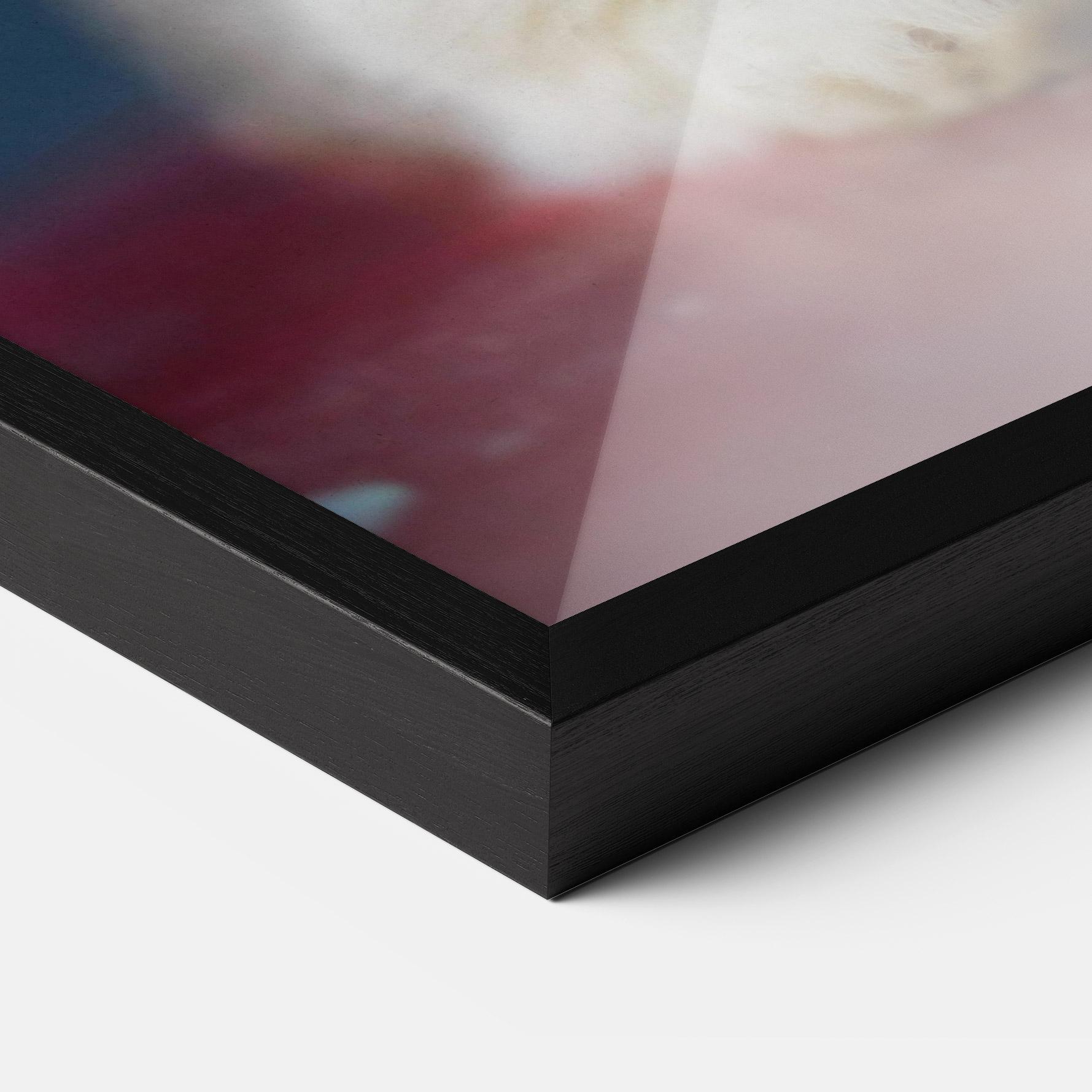 Рамкиран постер Cute Grey Bunny mockup 3