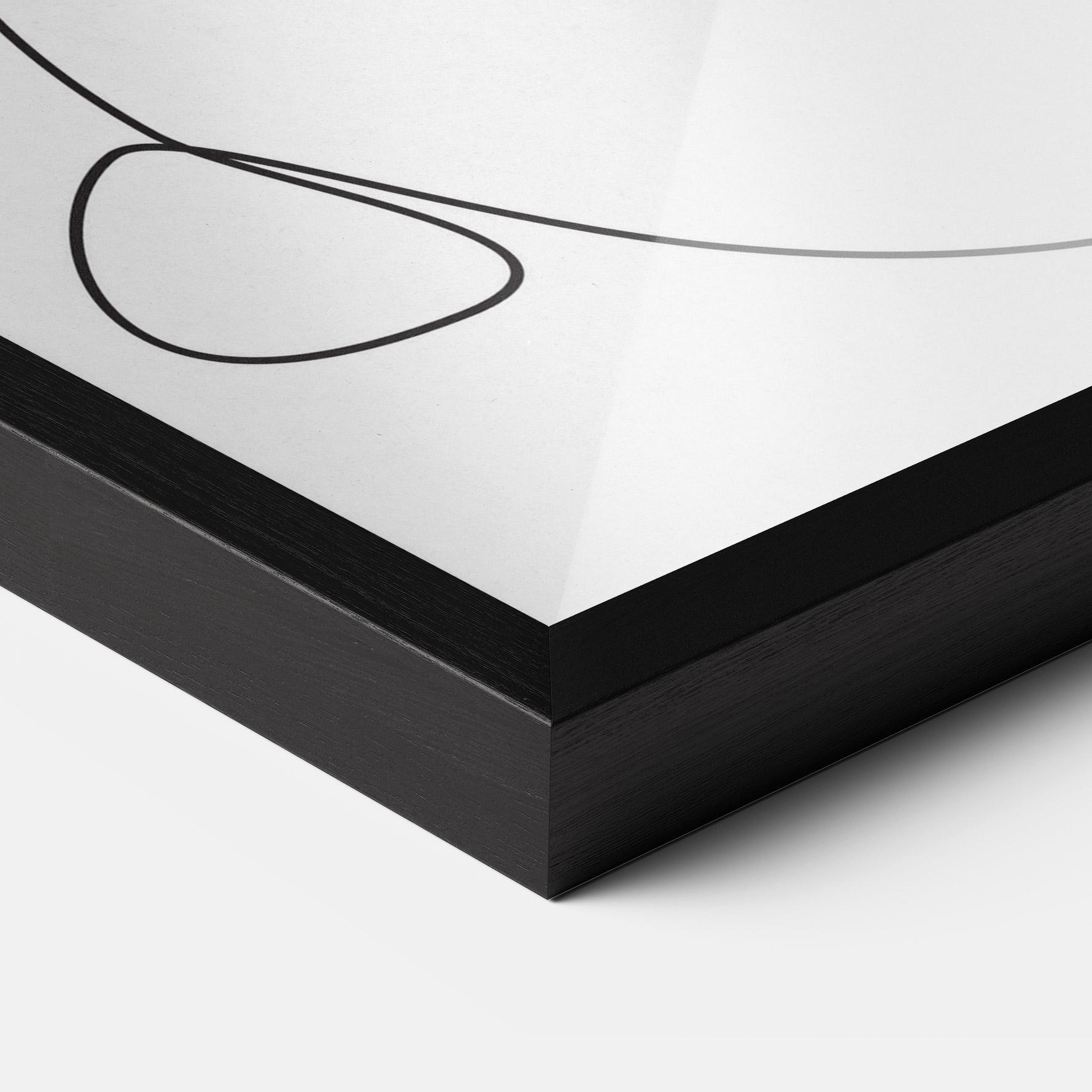 Рамкиран постер Cute Rabbit mockup 3