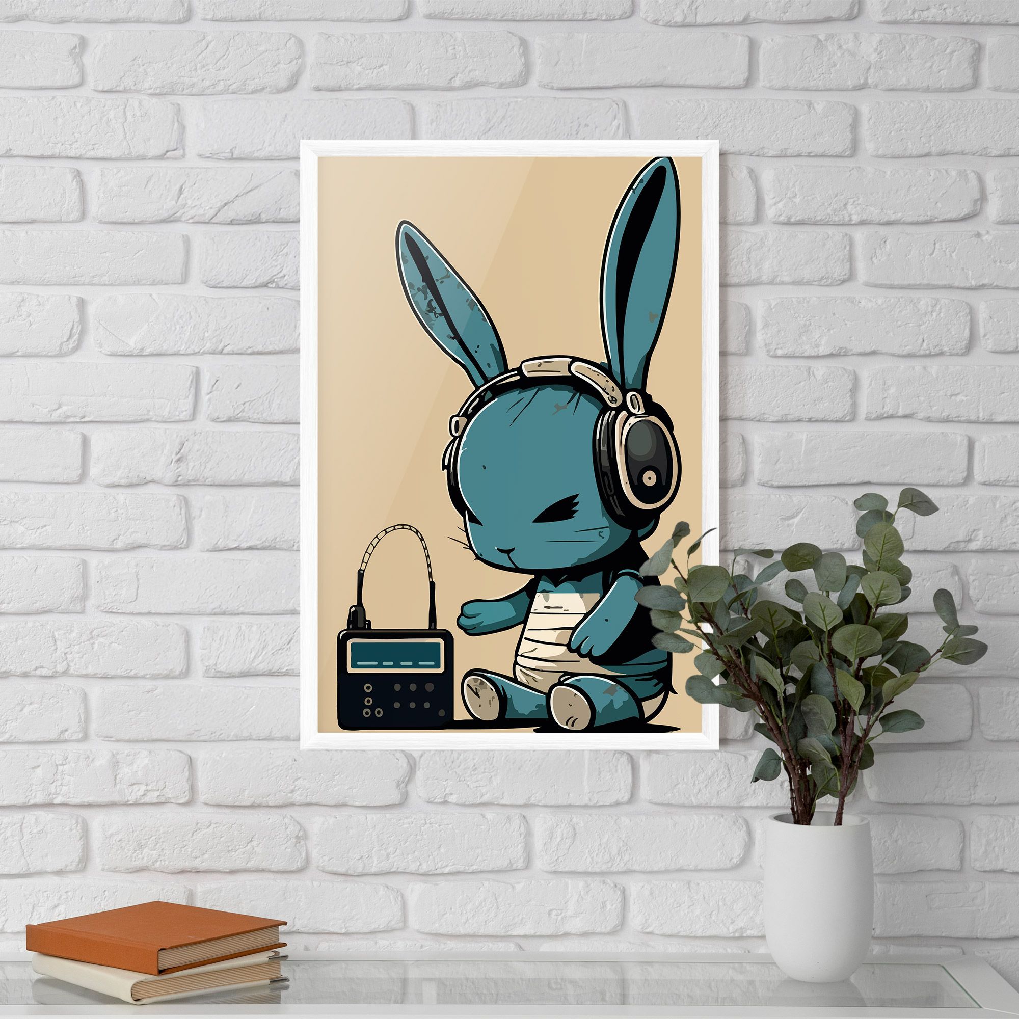 Blue Baby Bunny mockup 5