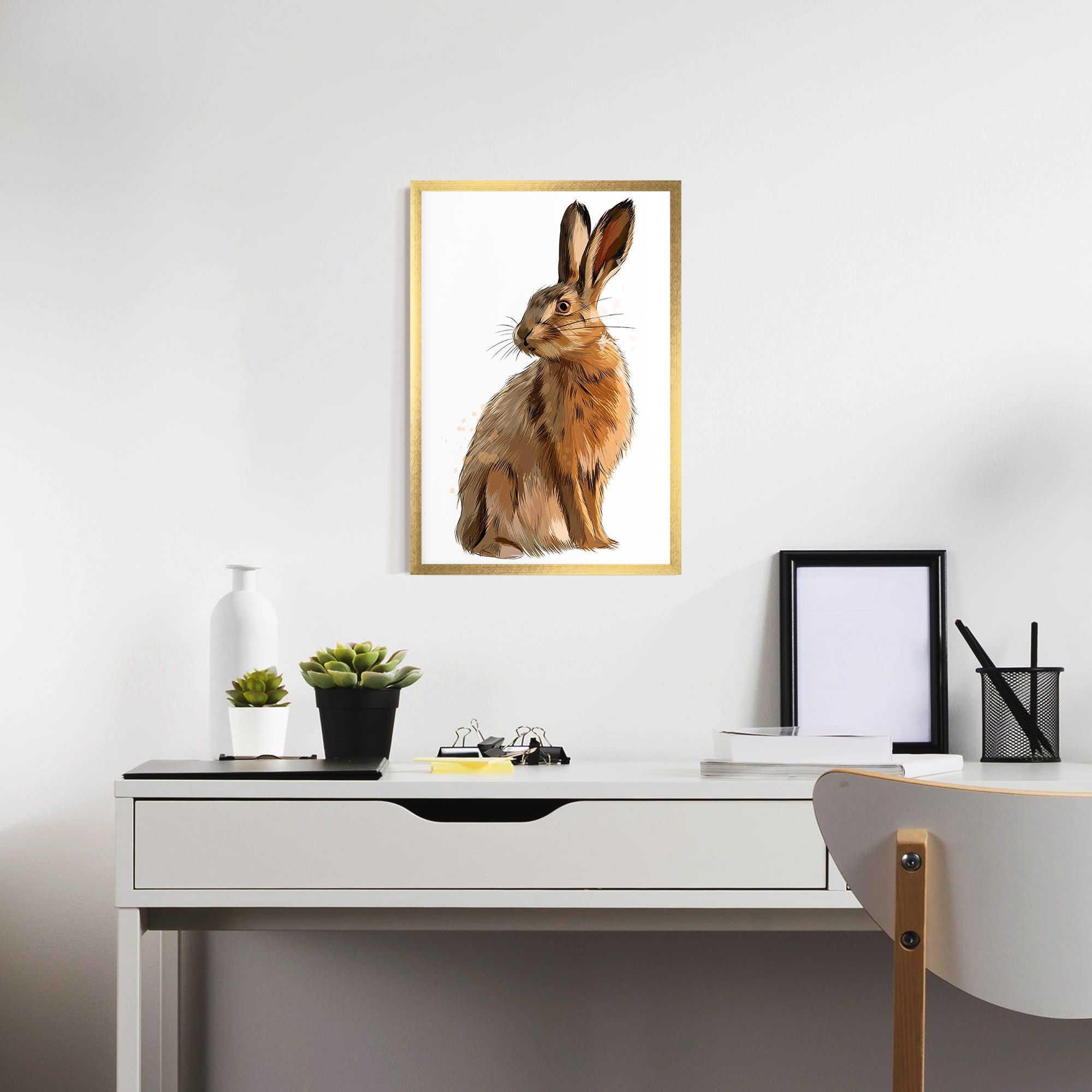 Painted Bunny mockup 7