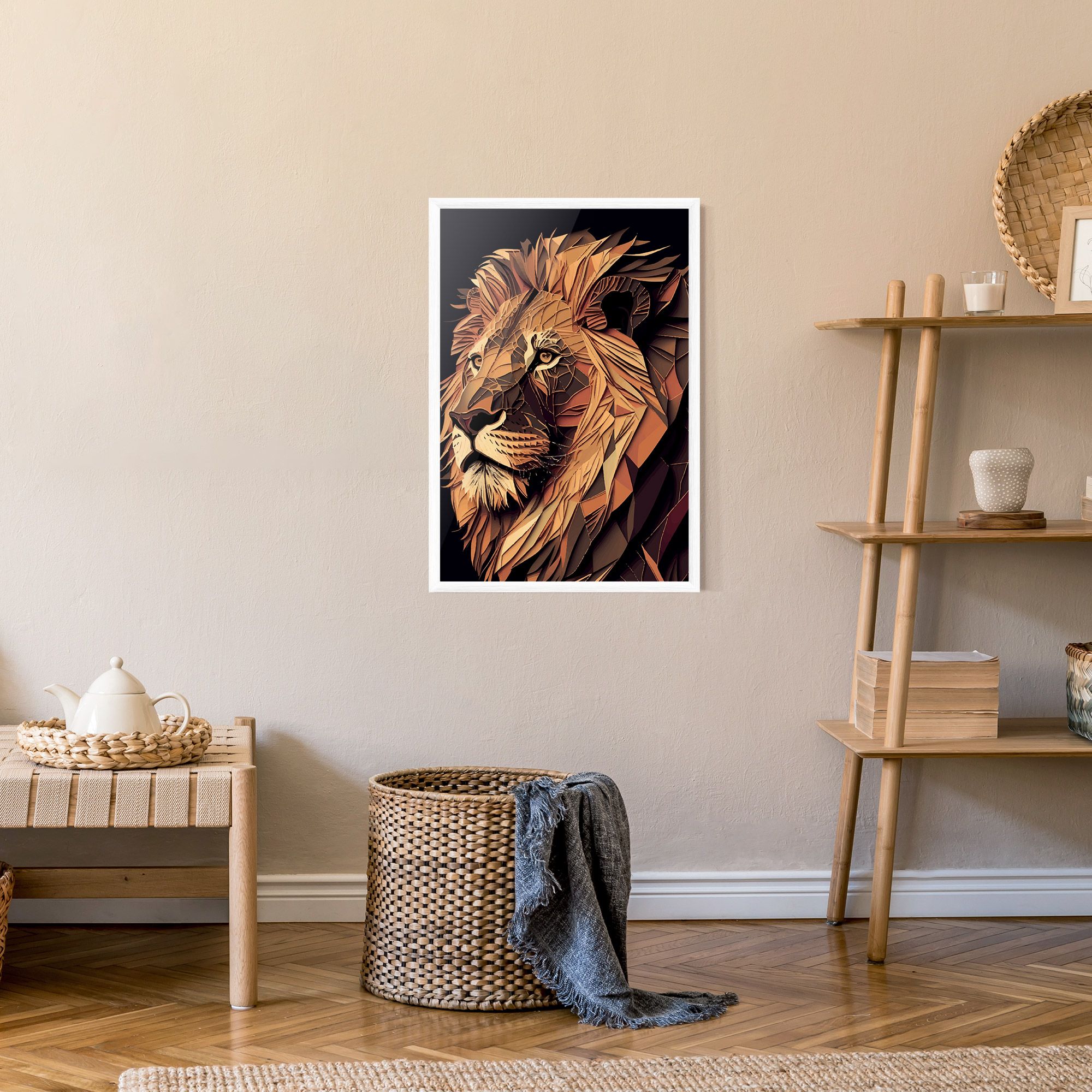 Orange Mix Lion mockup 9