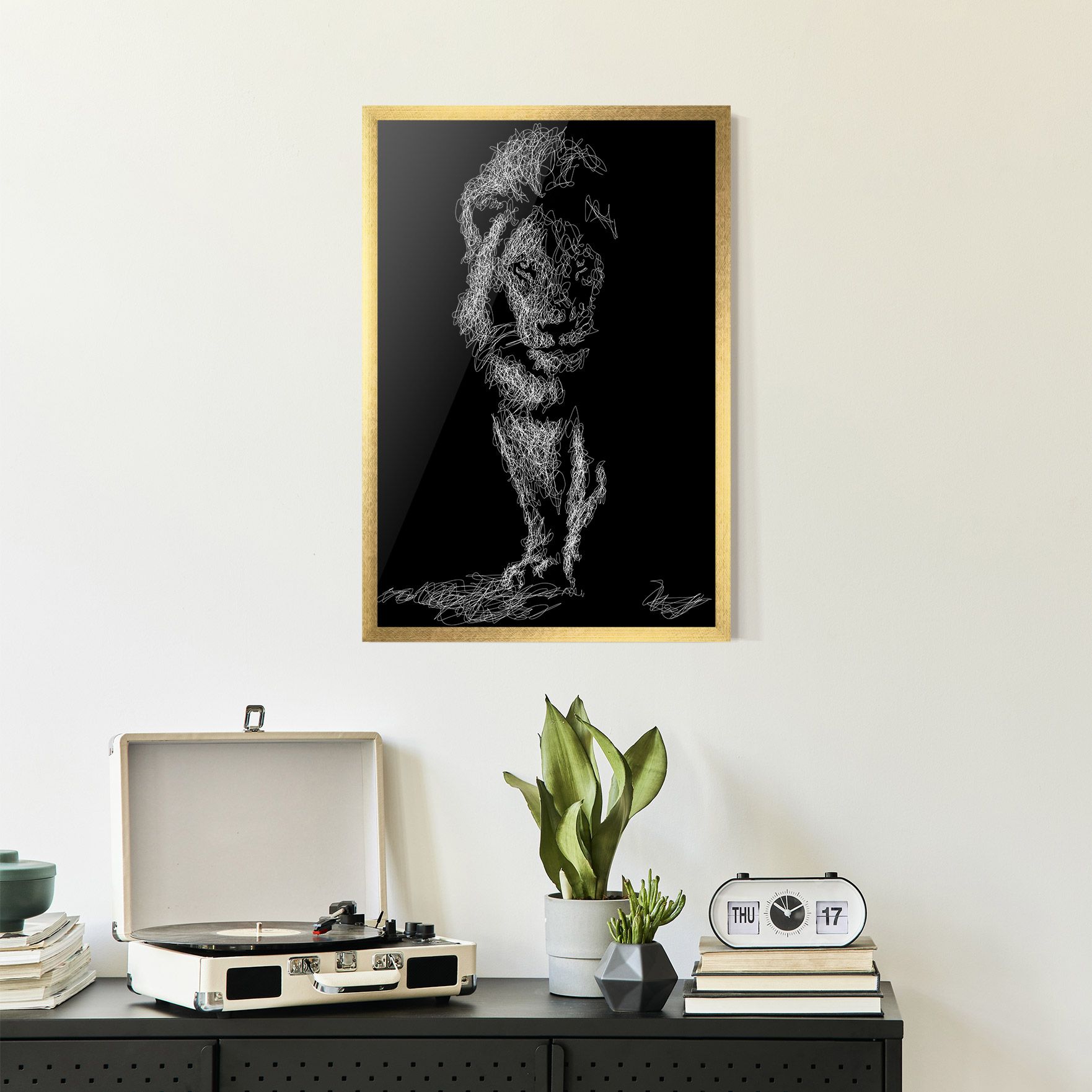 Lion Signature mockup 2