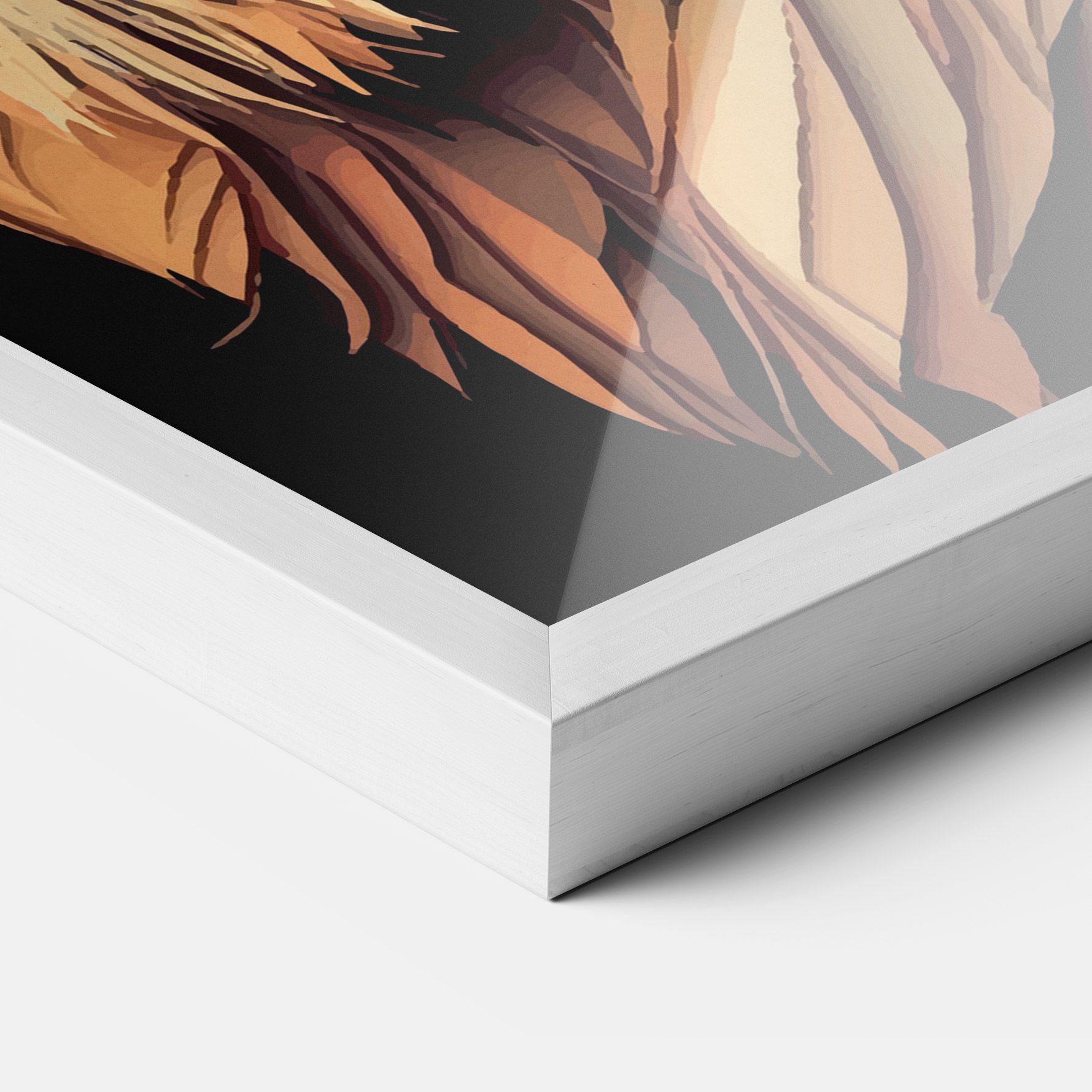 Orange Mix Lion mockup 3