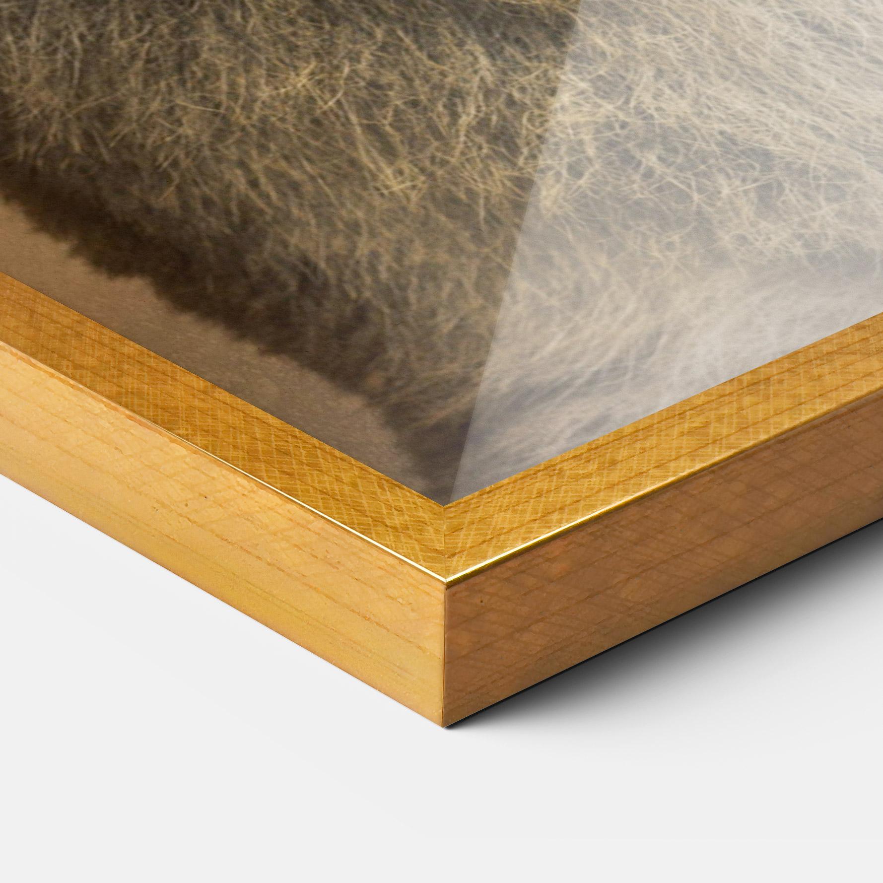 Рамкиран постер Baby Lion mockup 3