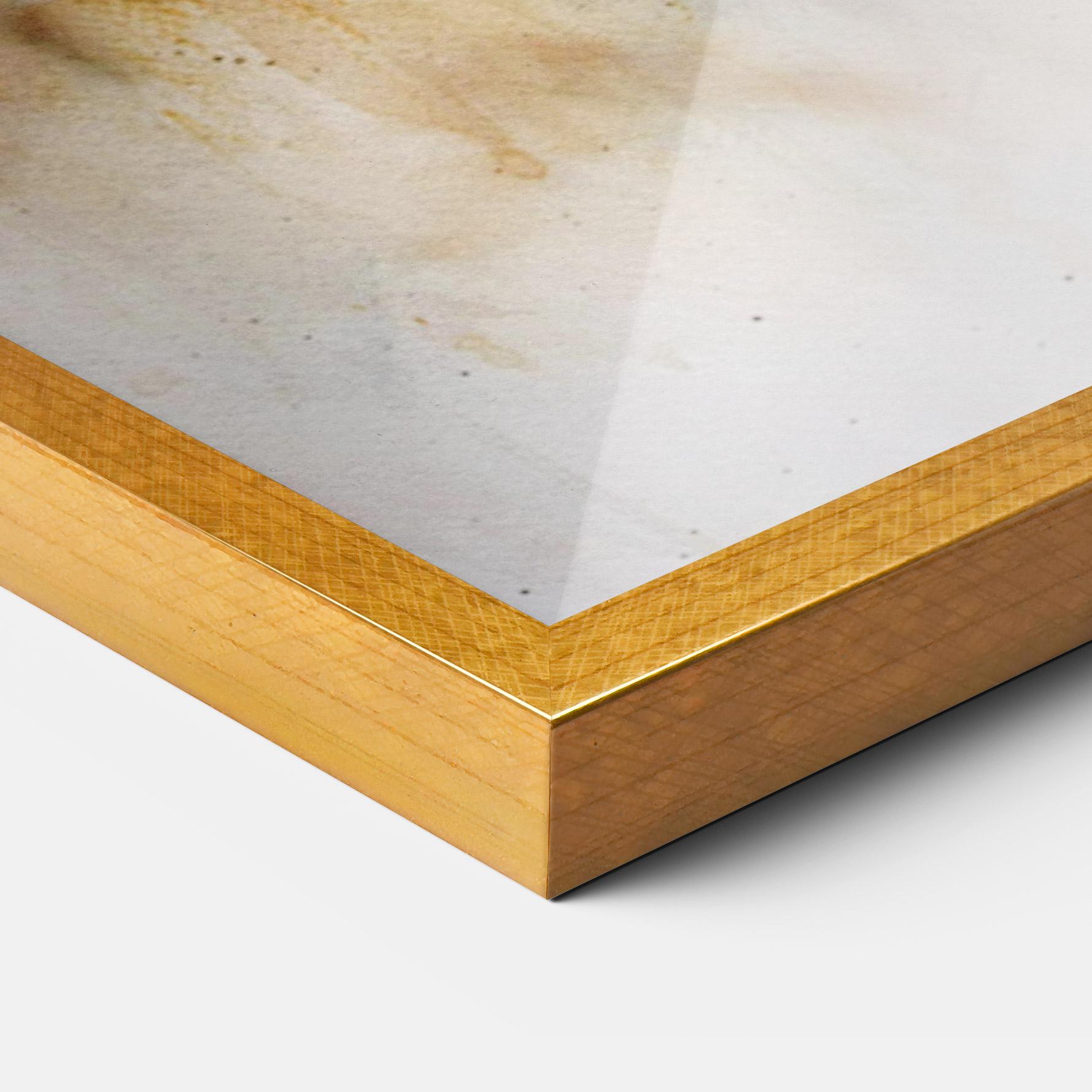 Рамкиран постер Lion Love mockup 3