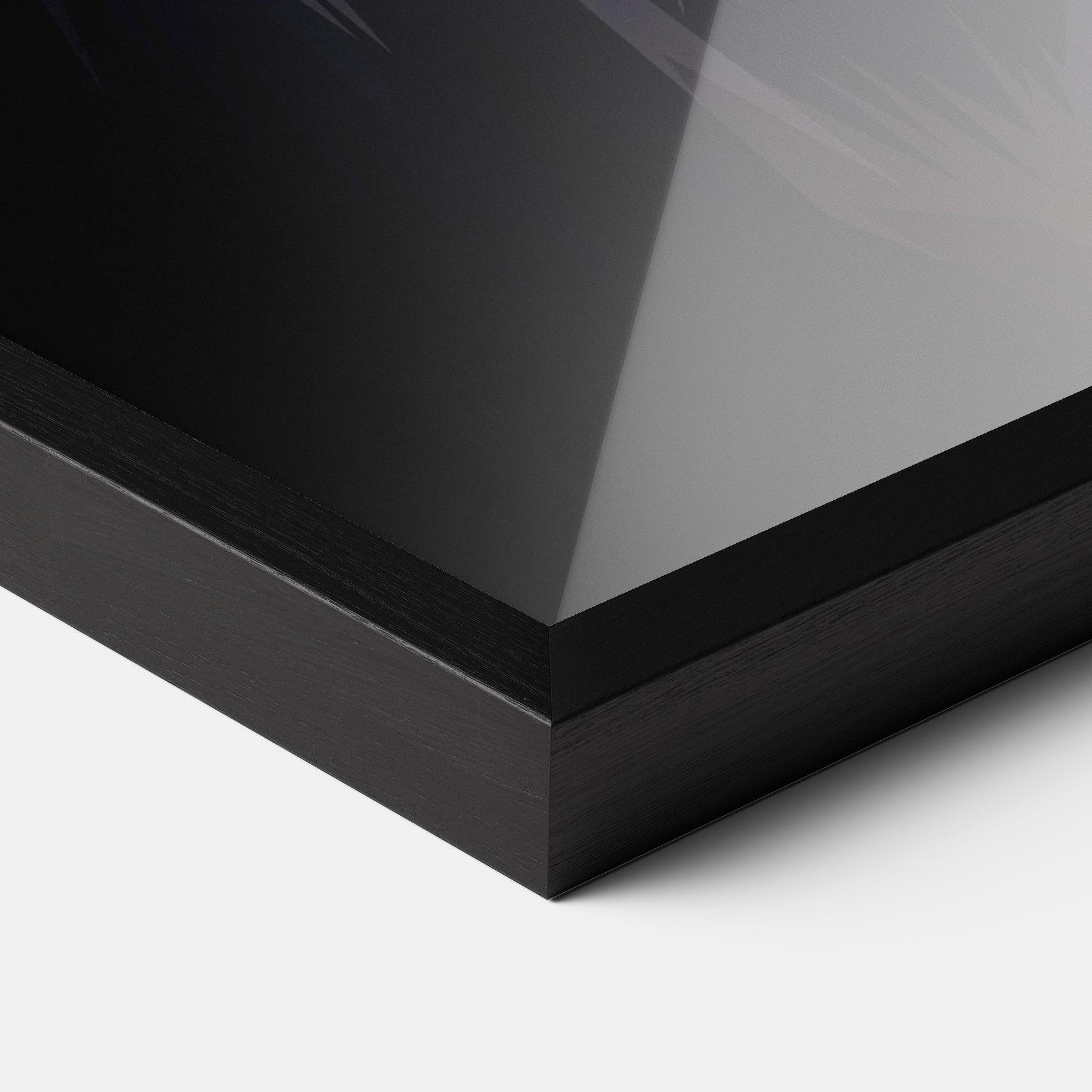 Рамкиран постер Blue Lion mockup 3