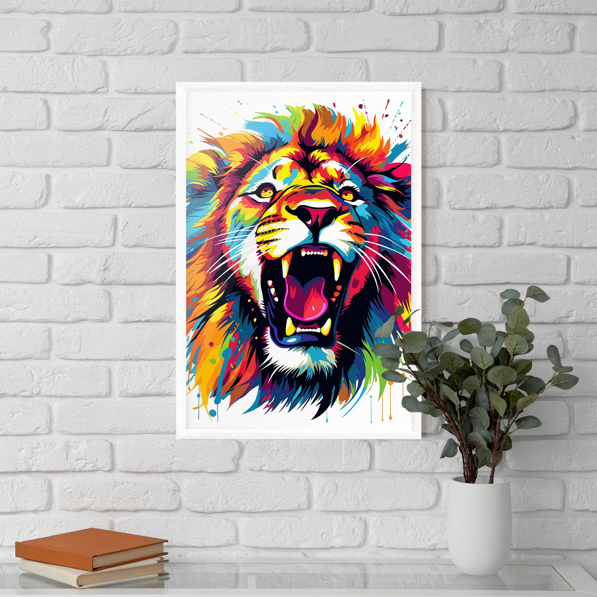 Angry Lion Mix mockup 5