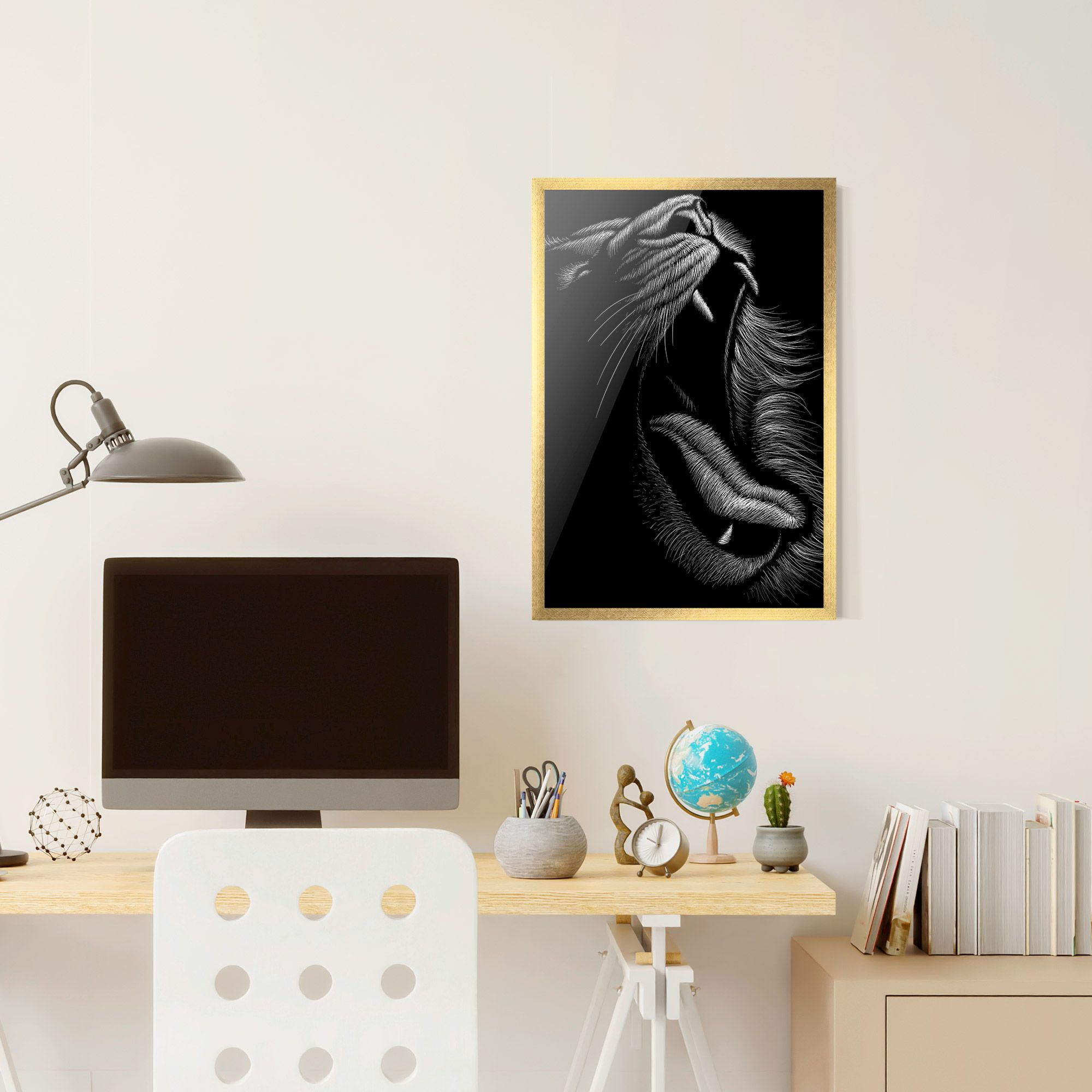 Lion Bite Line mockup 6