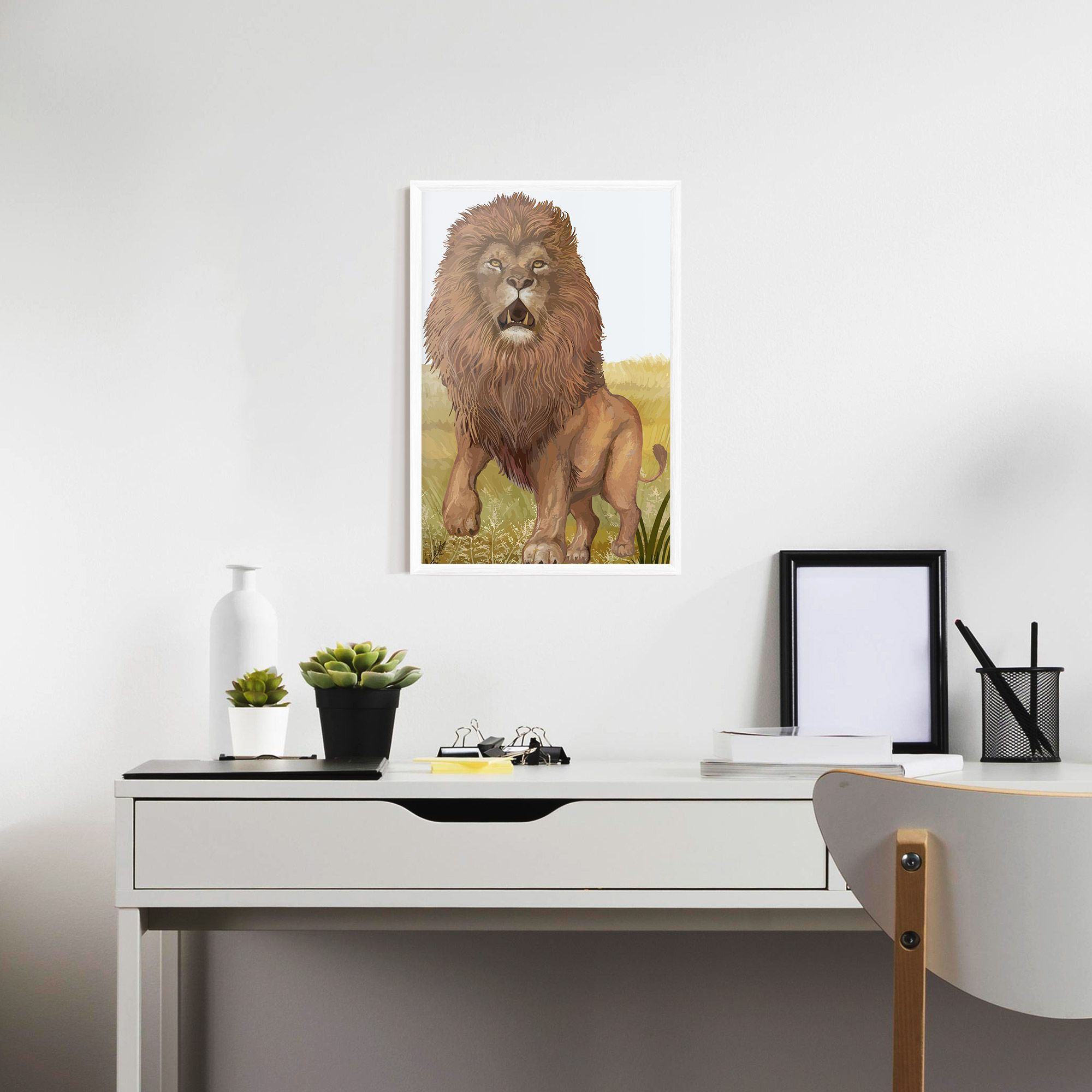Wild Lion mockup 7