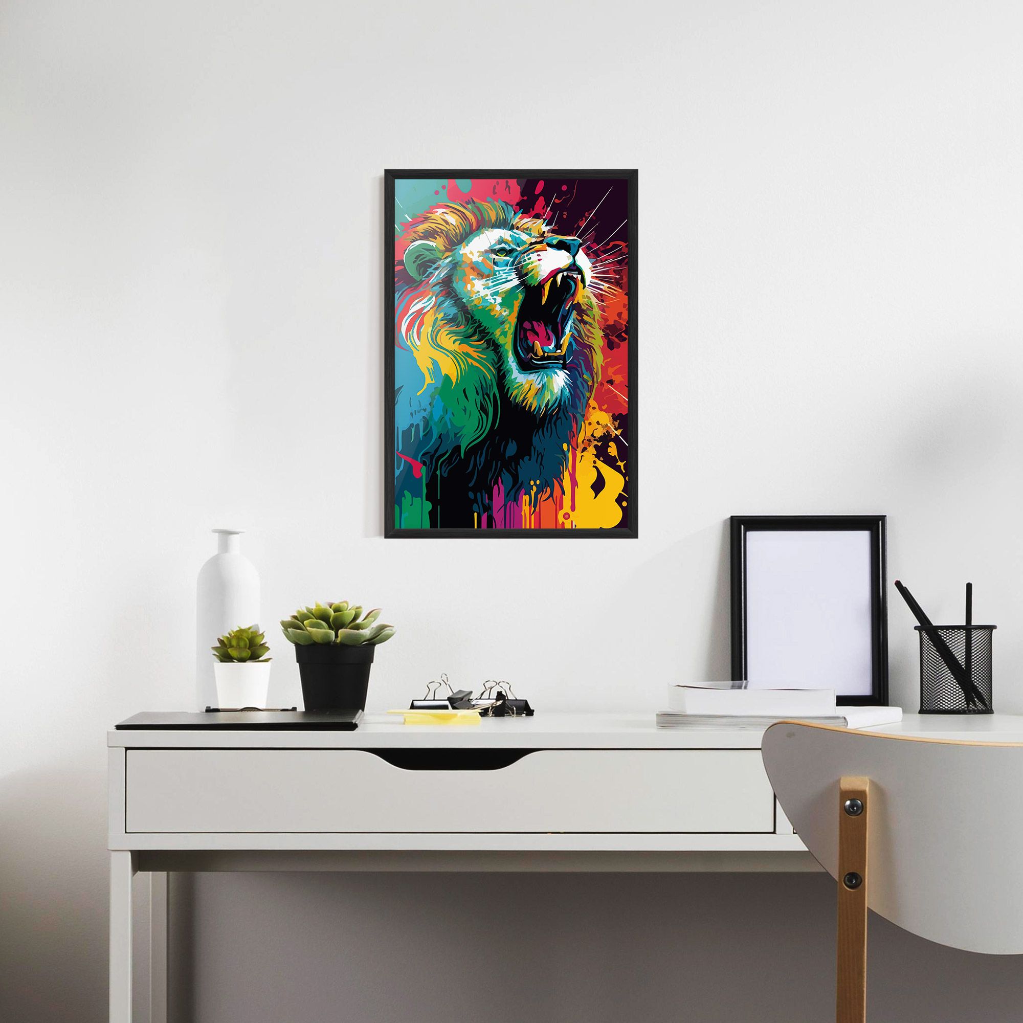 Lion Splash mockup 7