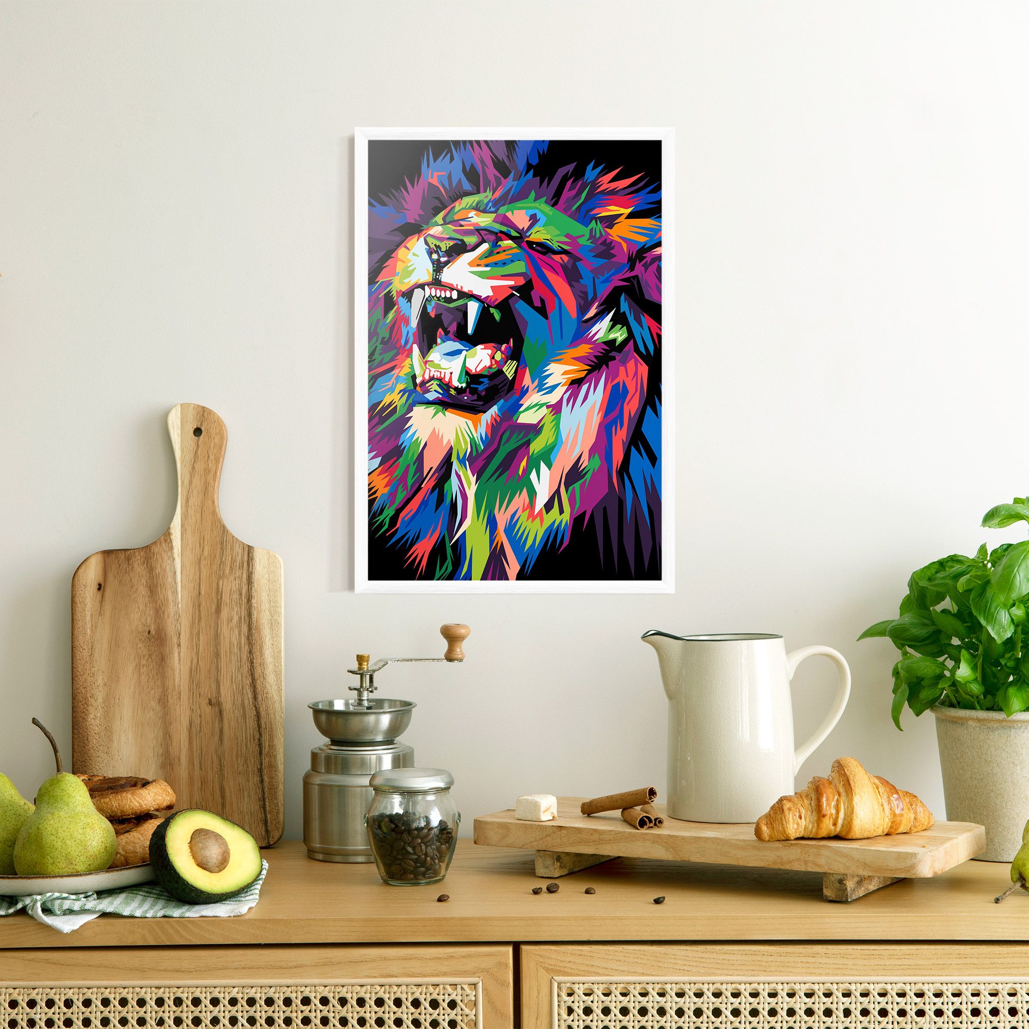 Beautiful Lion mockup 8